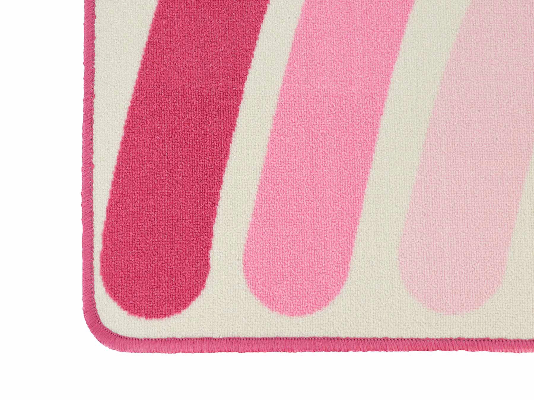 Thumbnail - Primaflor-Ideen in Textil Kinderteppich "RAINBOW" rechteckig 5 mm Höhe Kurzflor, Motiv Regenbogen, Kinderzimmer