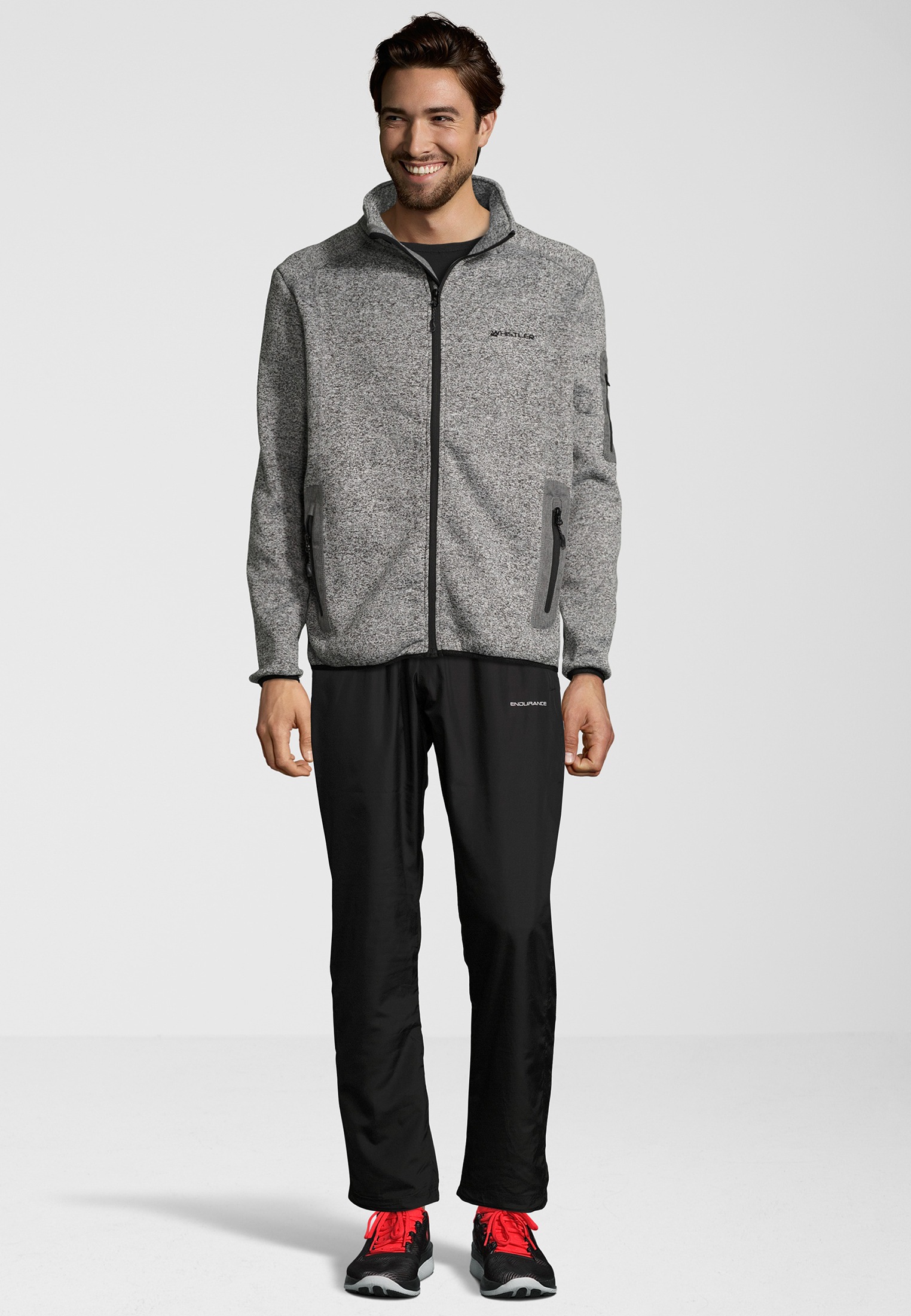 WHISTLER Fleecejacke »Abel«, mit Stehkragen