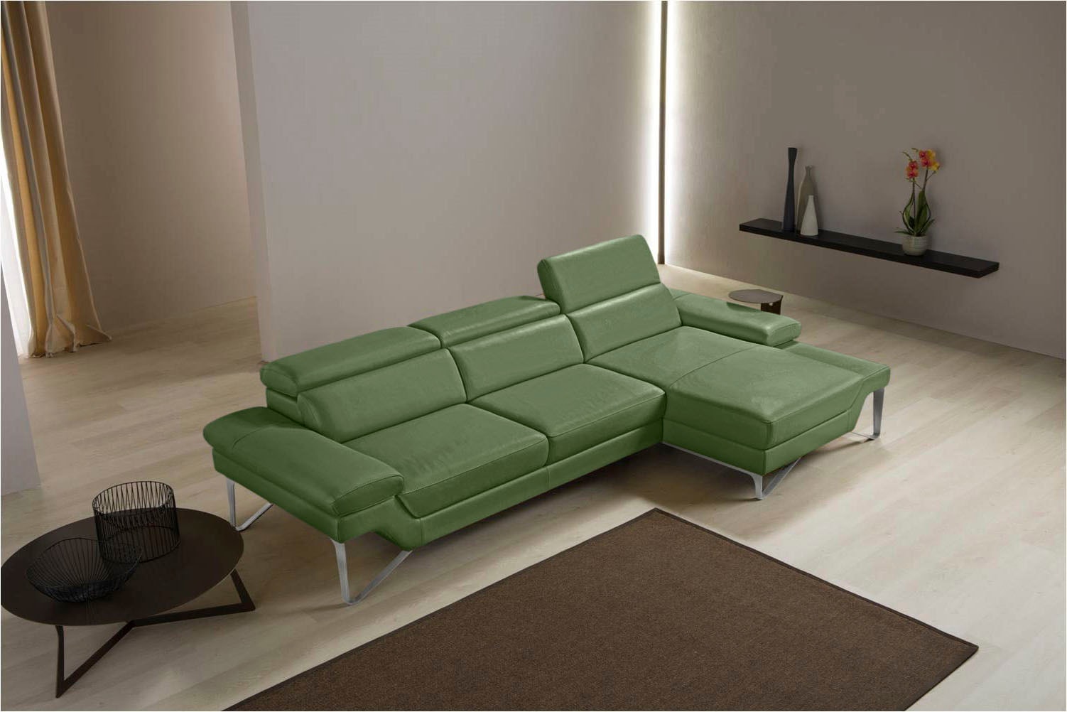 Egoitaliano Ecksofa "Princess, elegantes Designsofa mit erstklassigem Sitzk günstig online kaufen