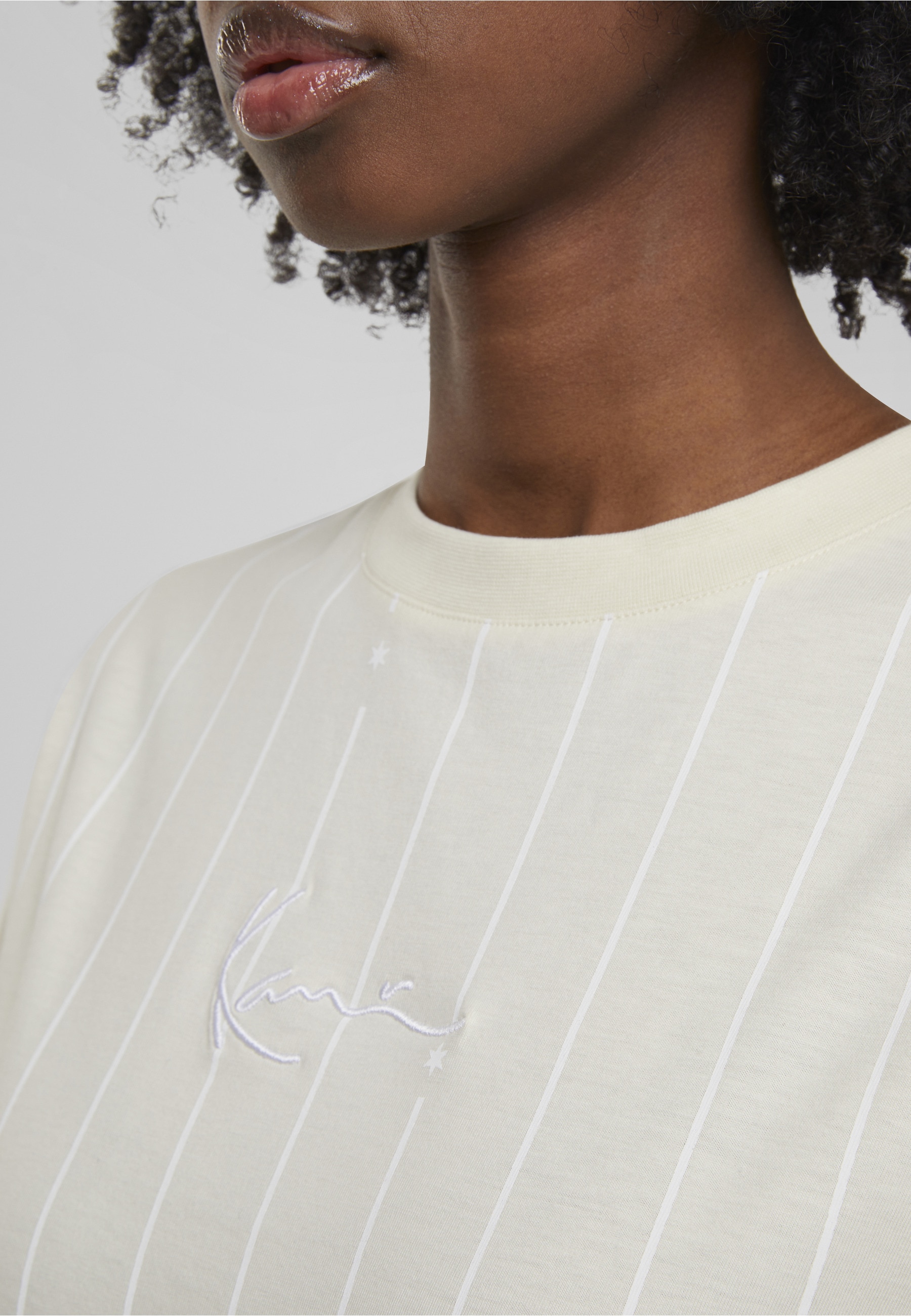 Karl Kani T-Shirt »Karl Kani Signature Pinstripe Os T-Shirt« 1 Stk.
