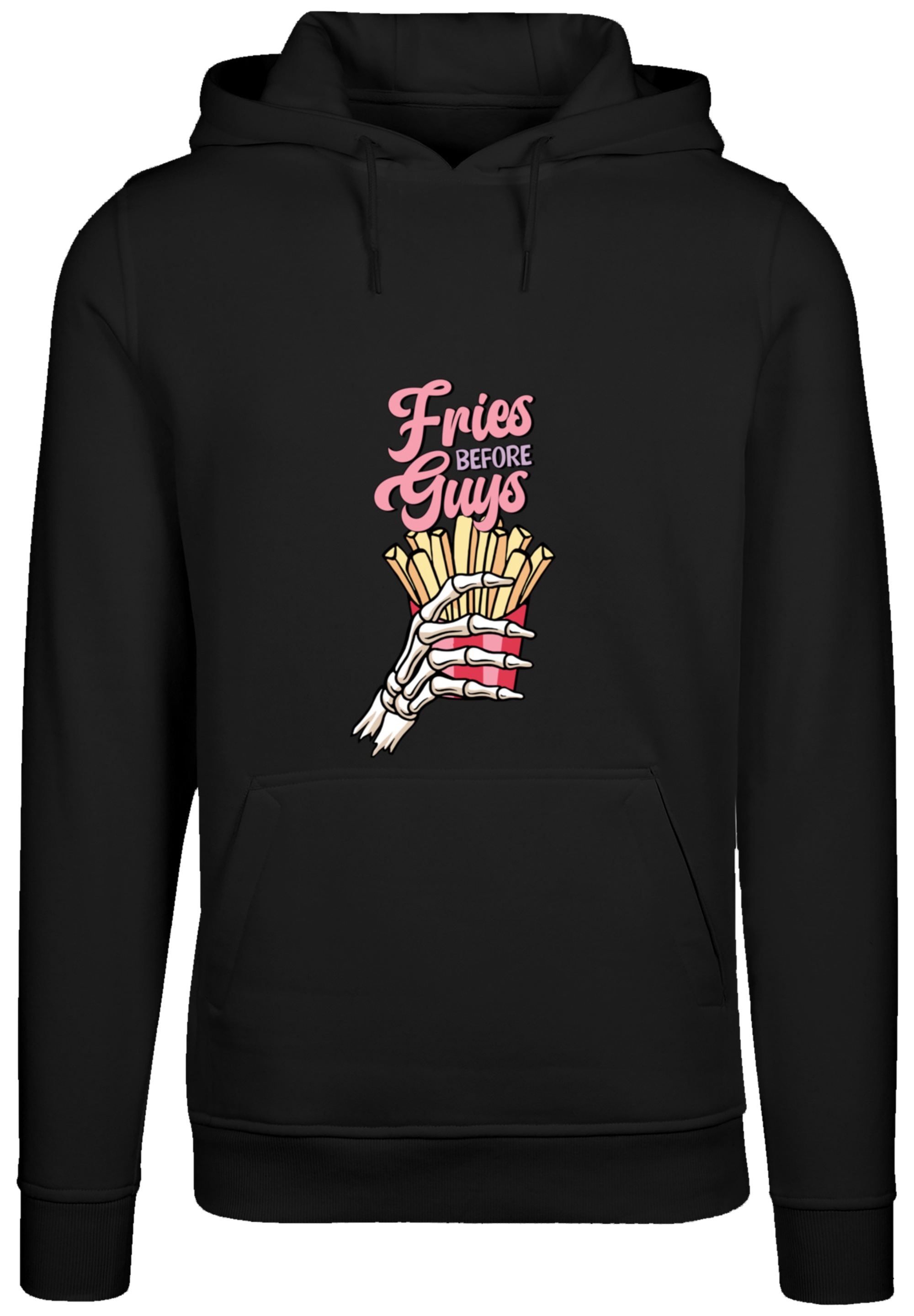 F4NT4STIC Kapuzenpullover »Anti Valentinstag Fries«, Premium Qualität