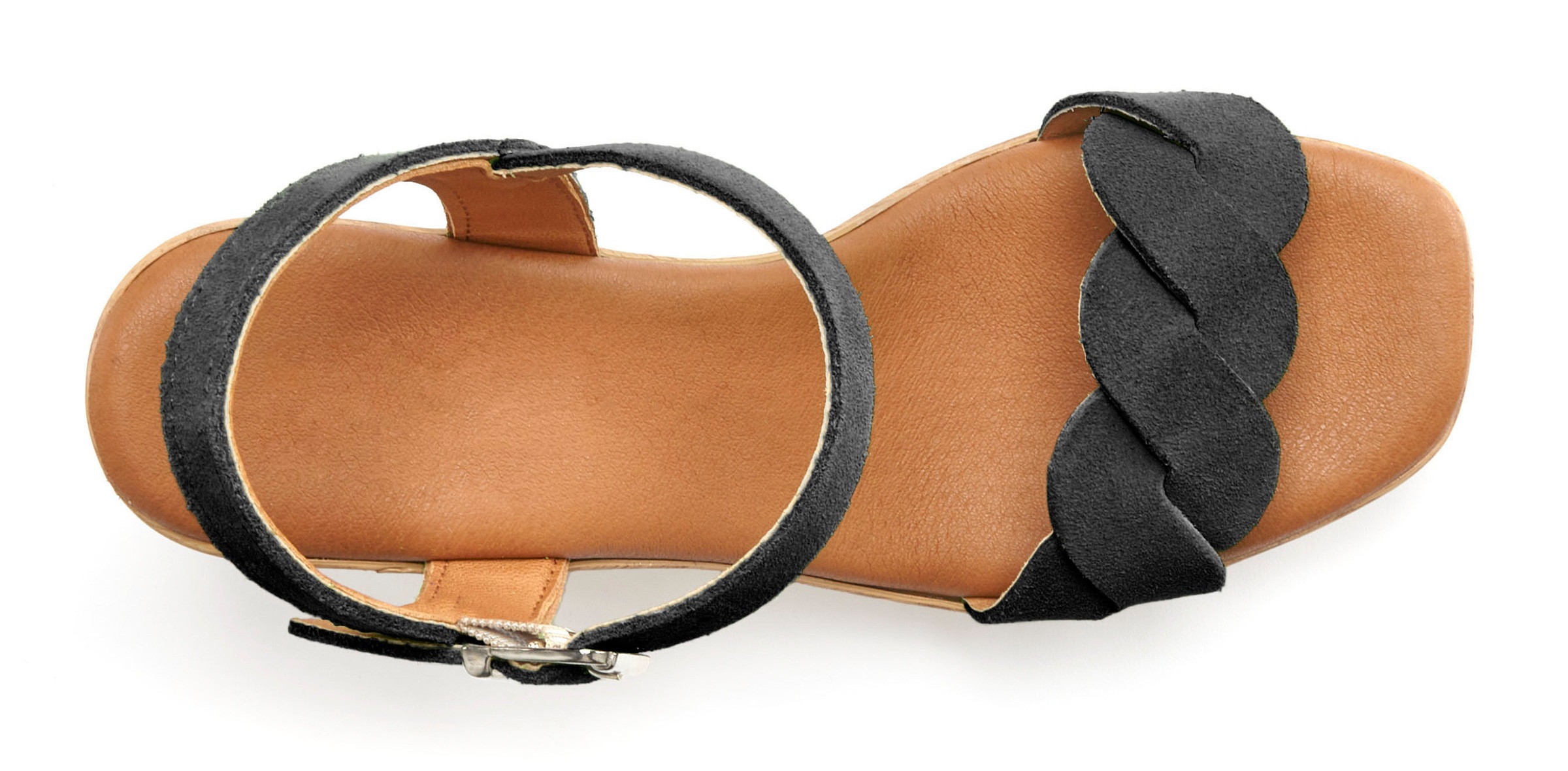 Thumbnail - LASCANA Riemchensandalette "Sandale, Sandalette, Sommerschuh" aus weichem Leder mit Blockabsatz