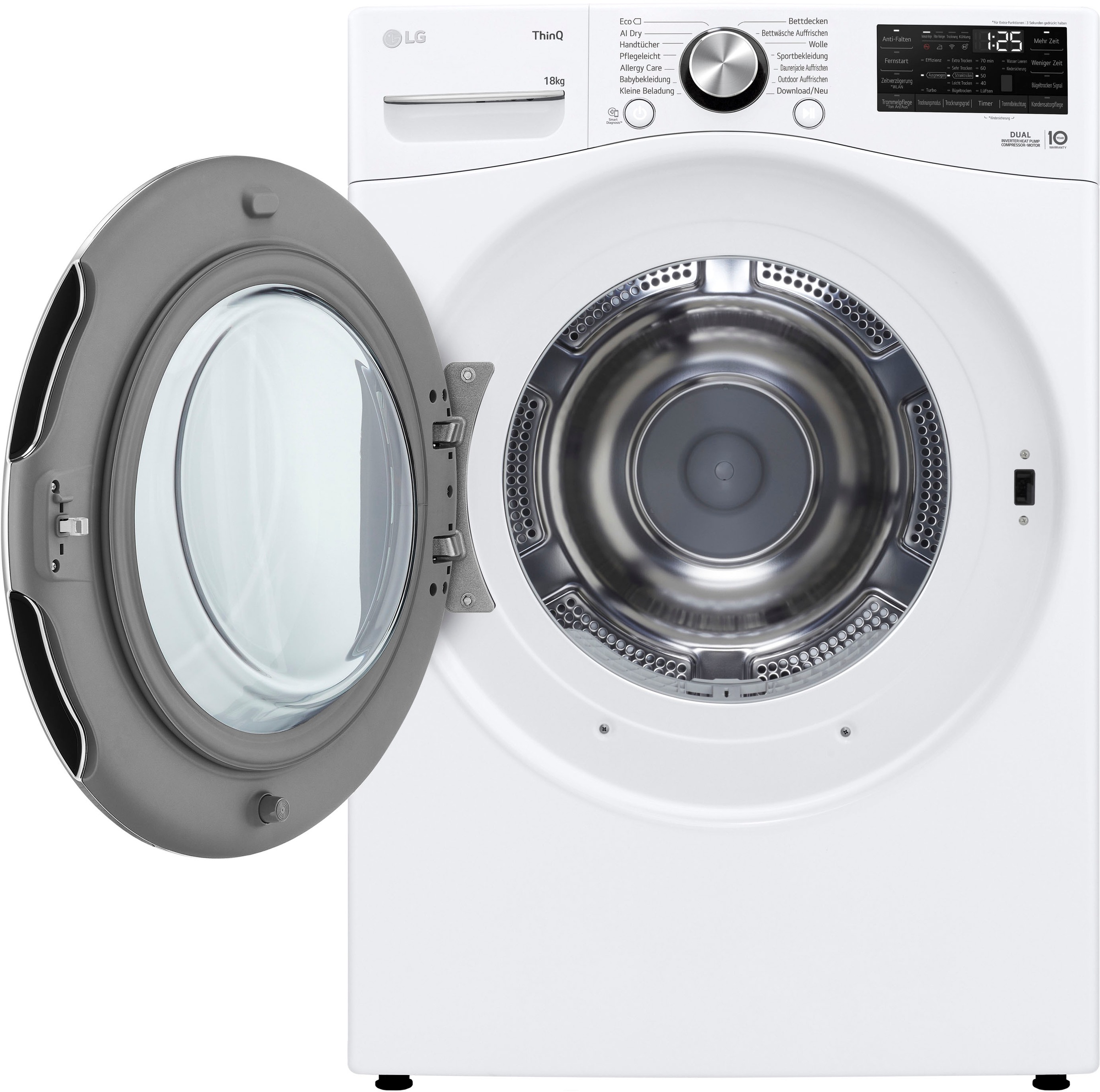 LG Wärmepumpentrockner "RT18VT" Allergy Care günstig online kaufen
