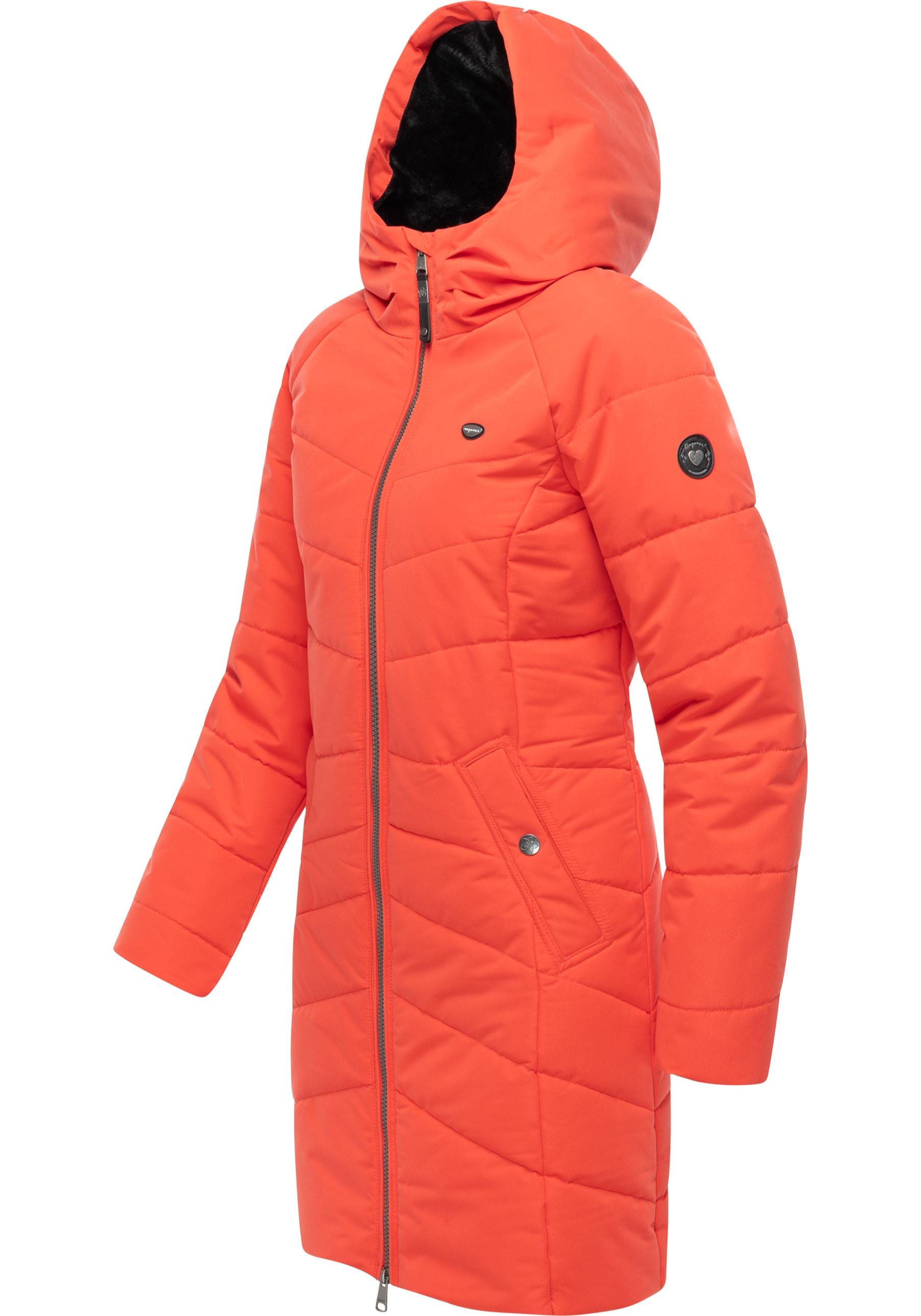 Ragwear Wintermantel »Noita YOUMODO« Winter Steppmantel mit Kapuze