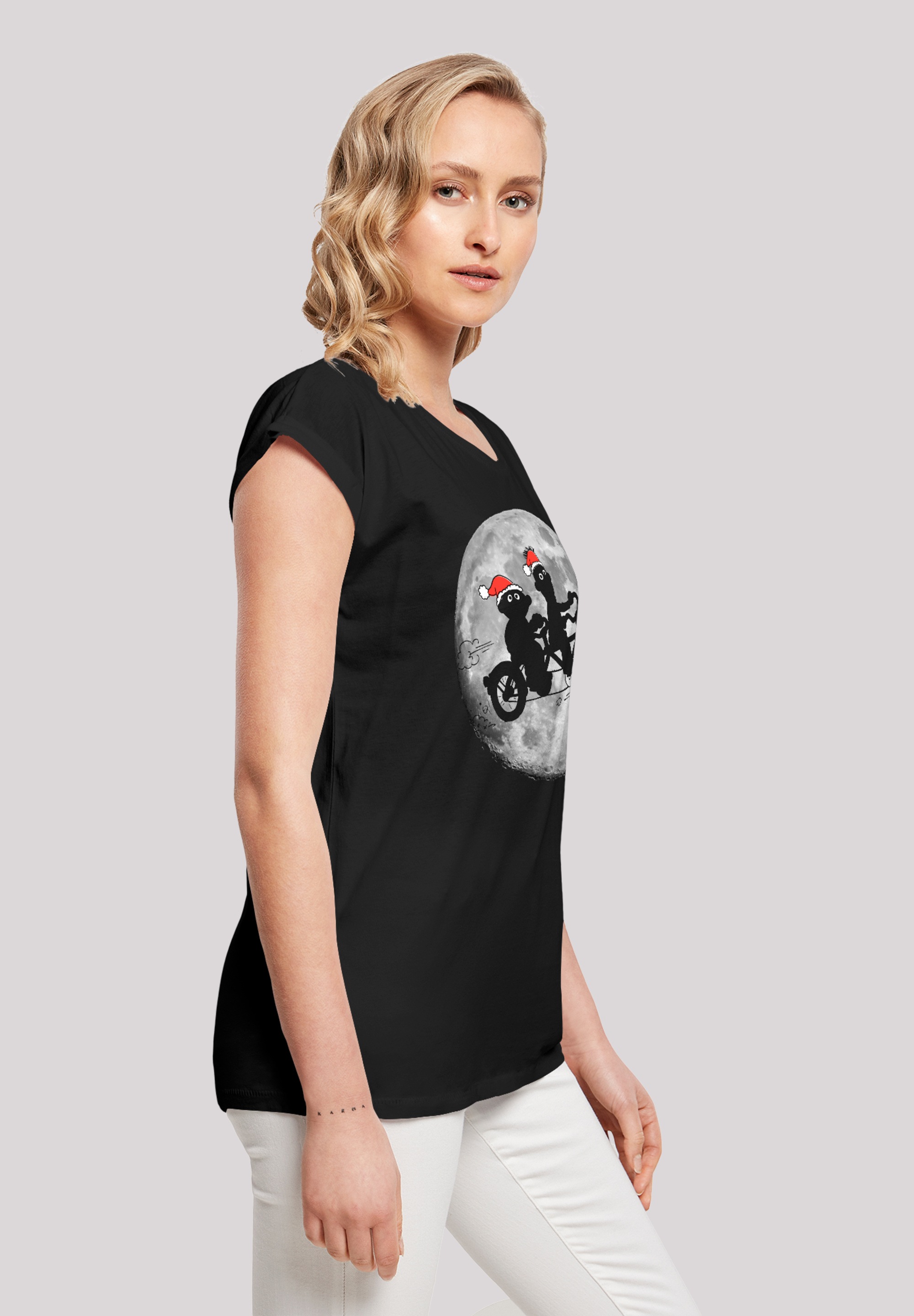 F4NT4STIC T-Shirt »Sesamstrasse Ernie & Bert Weihnachten«, Premium Qualität