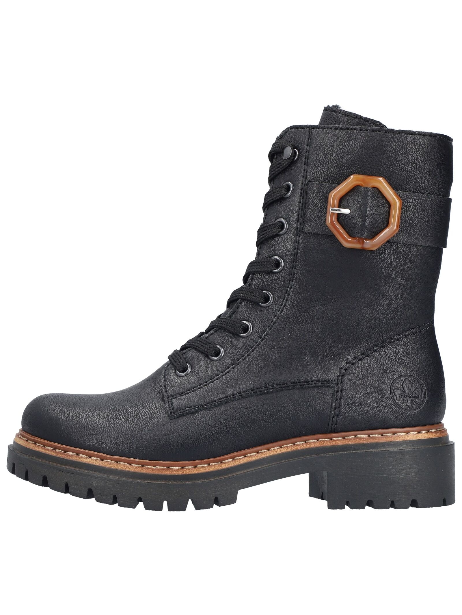 Rieker Schnürstiefelette »Rieker Stiefelette Lederimitat«