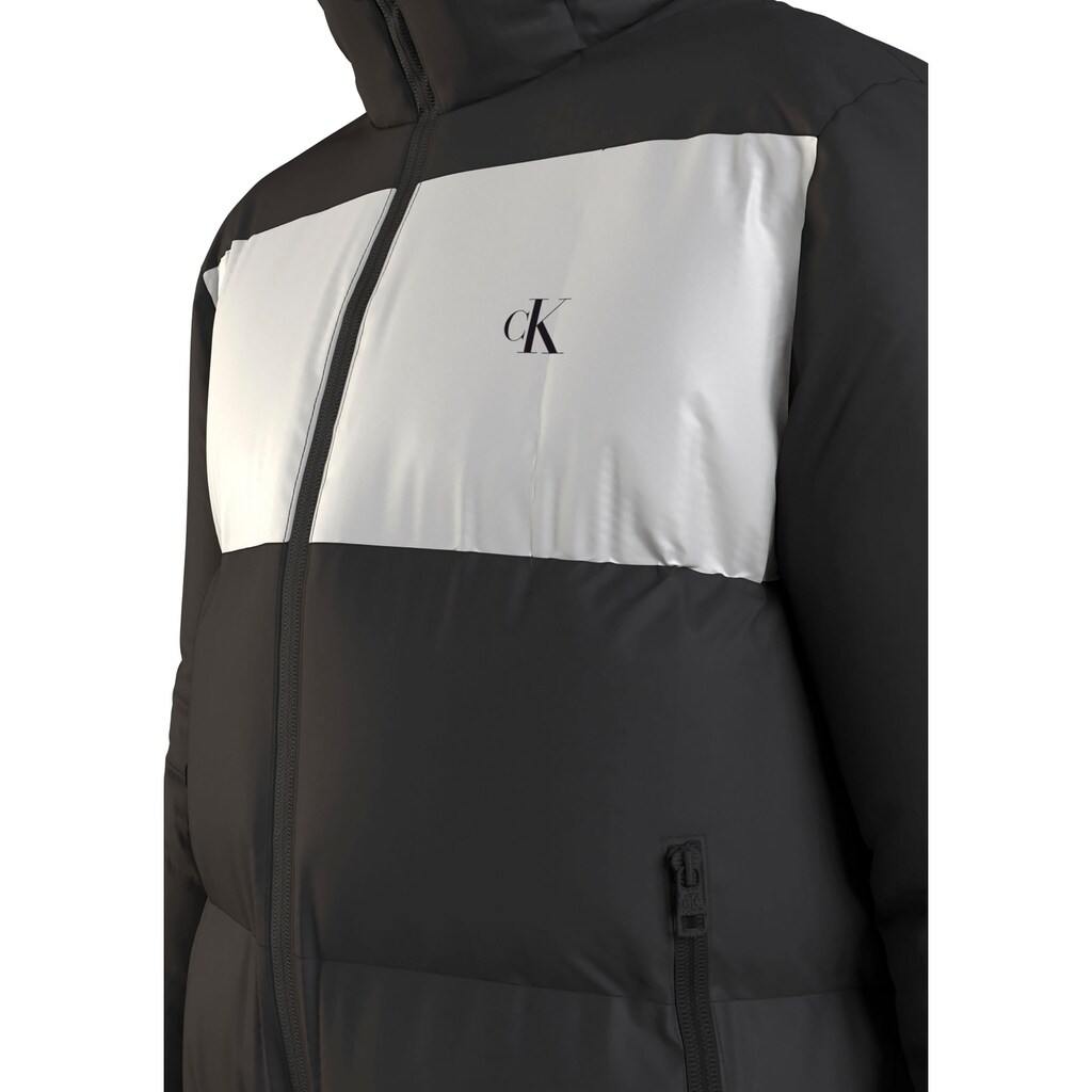 Herrenmode Jacken & Mäntel Calvin Klein Jeans Steppjacke »COLORBLOCK SPLICED CK PUFFER« schwarz Herrenmode Jacken & Mäntel Calvin Klein Jeans Steppjacke »COLORBLOCK SPLICED CK PUFFER« schwarz
