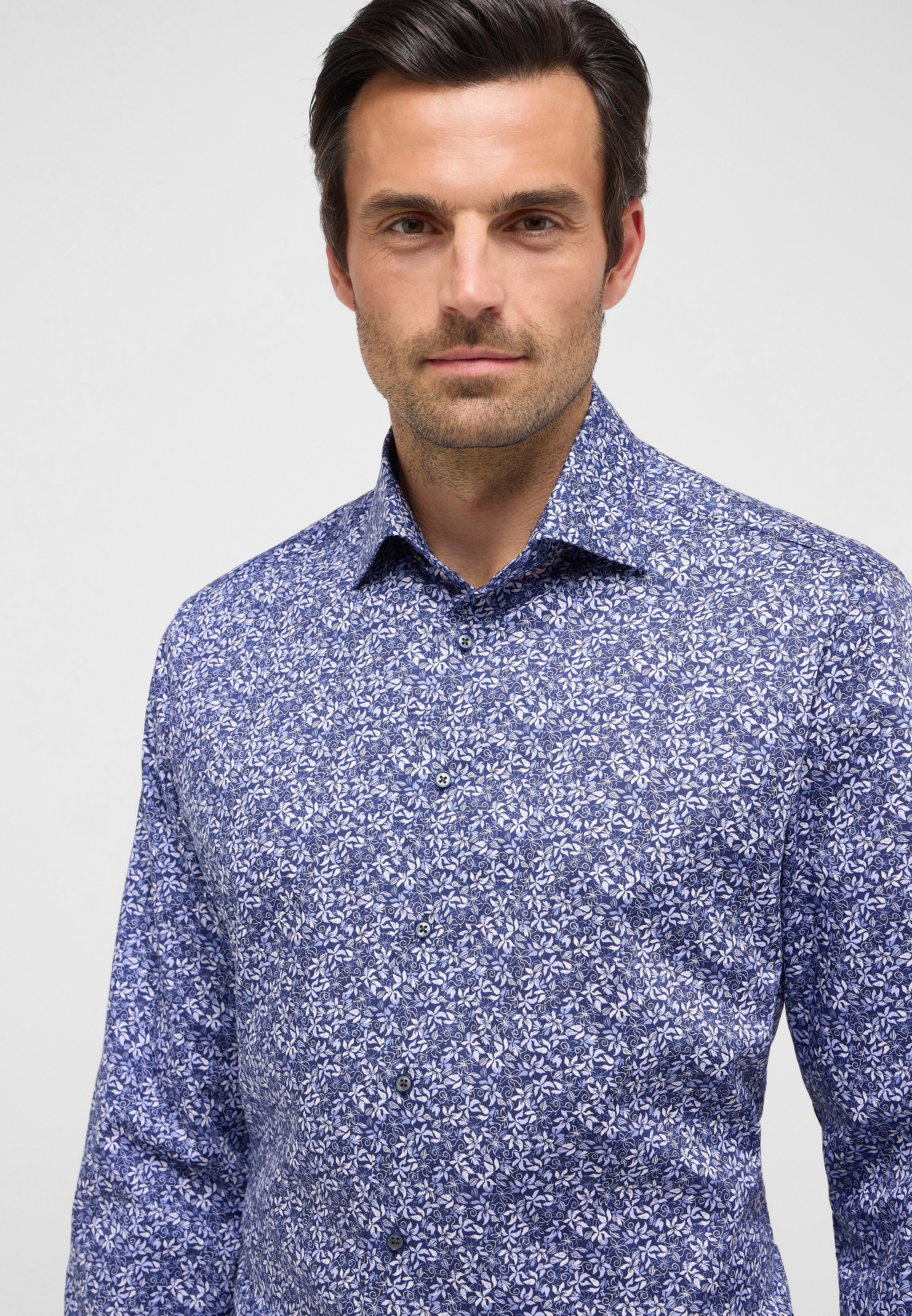 Eterna Langarmhemd »MODERN FIT«, NON IRON (bügelfrei)