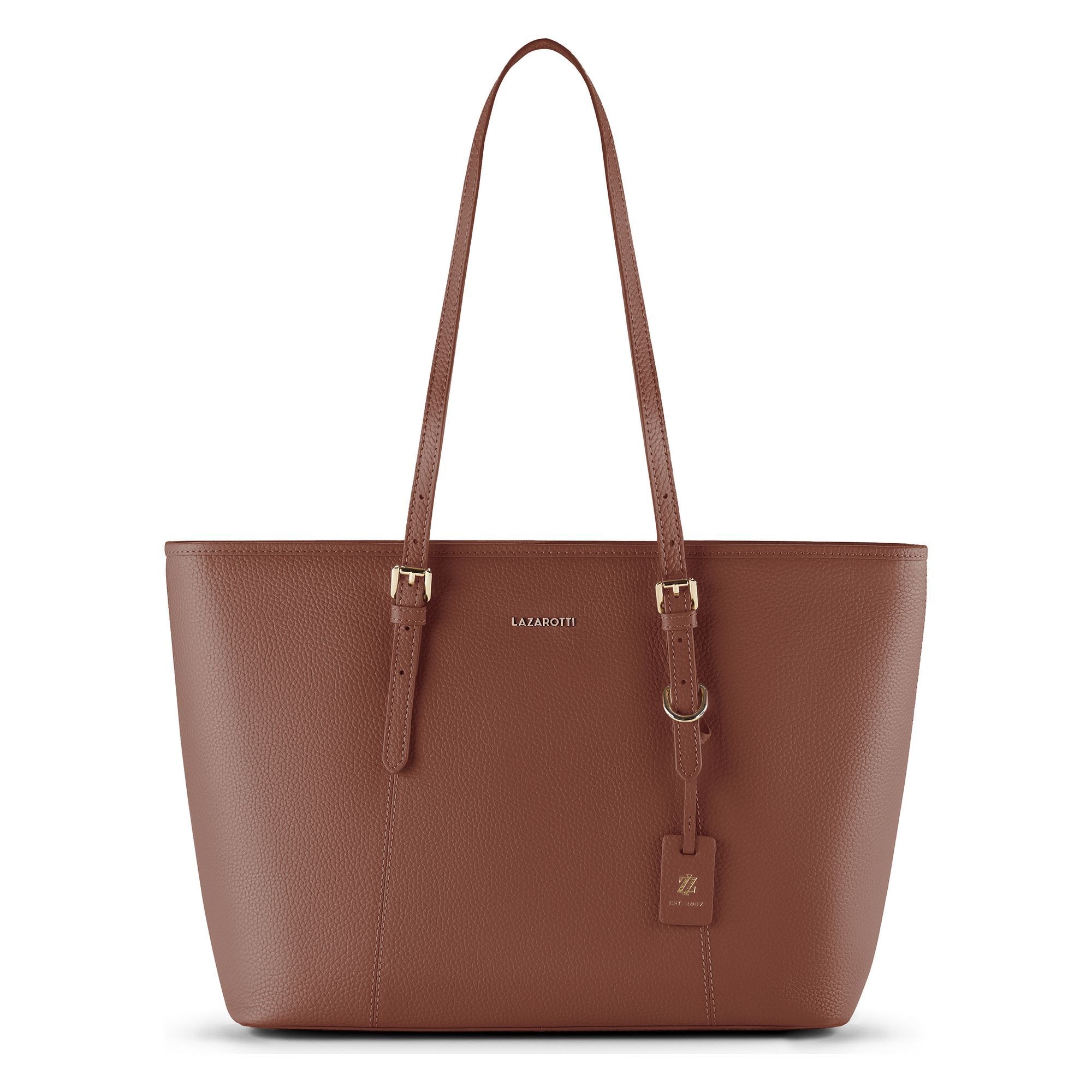Lazarotti Shopper »Bologna Leather XL Shopper Tasche Leder 35 cm«