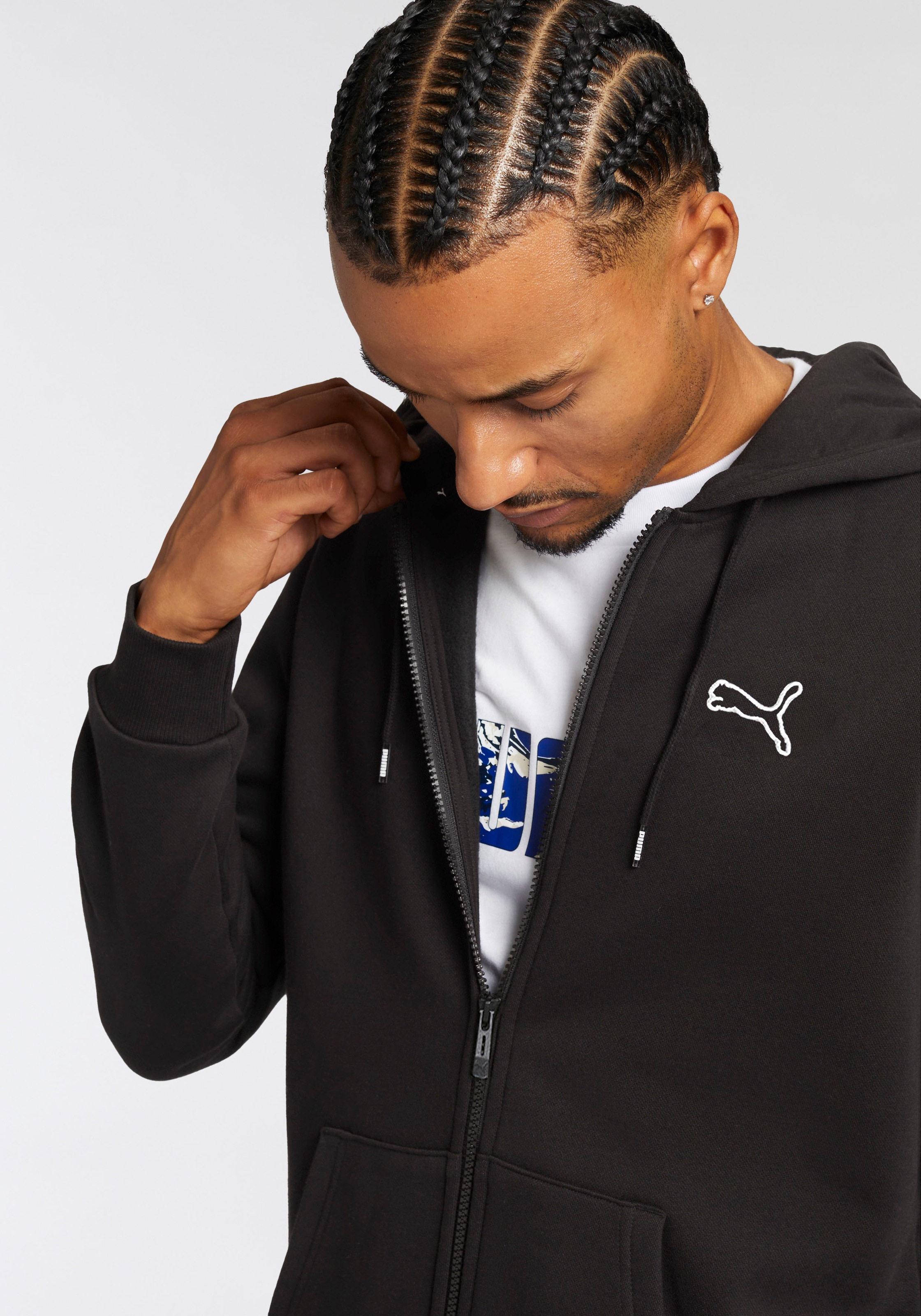 PUMA Kapuzensweatshirt »BETTER ESSENTIALS FULL-ZIP HOODIE FL«