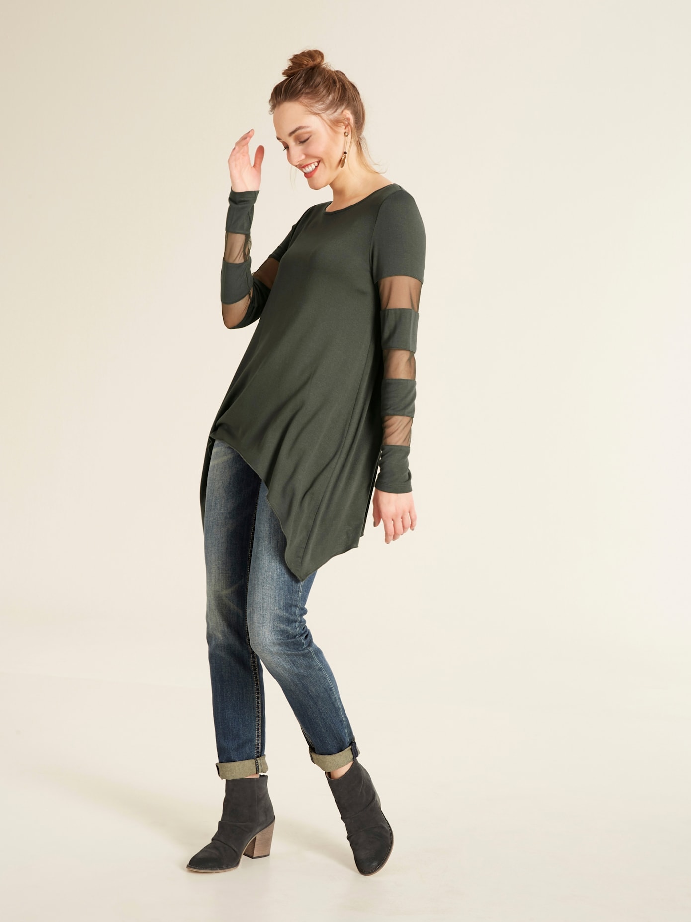 RICK CARDONA by heine Rundhalsshirt "Shirt" 1 Stk.