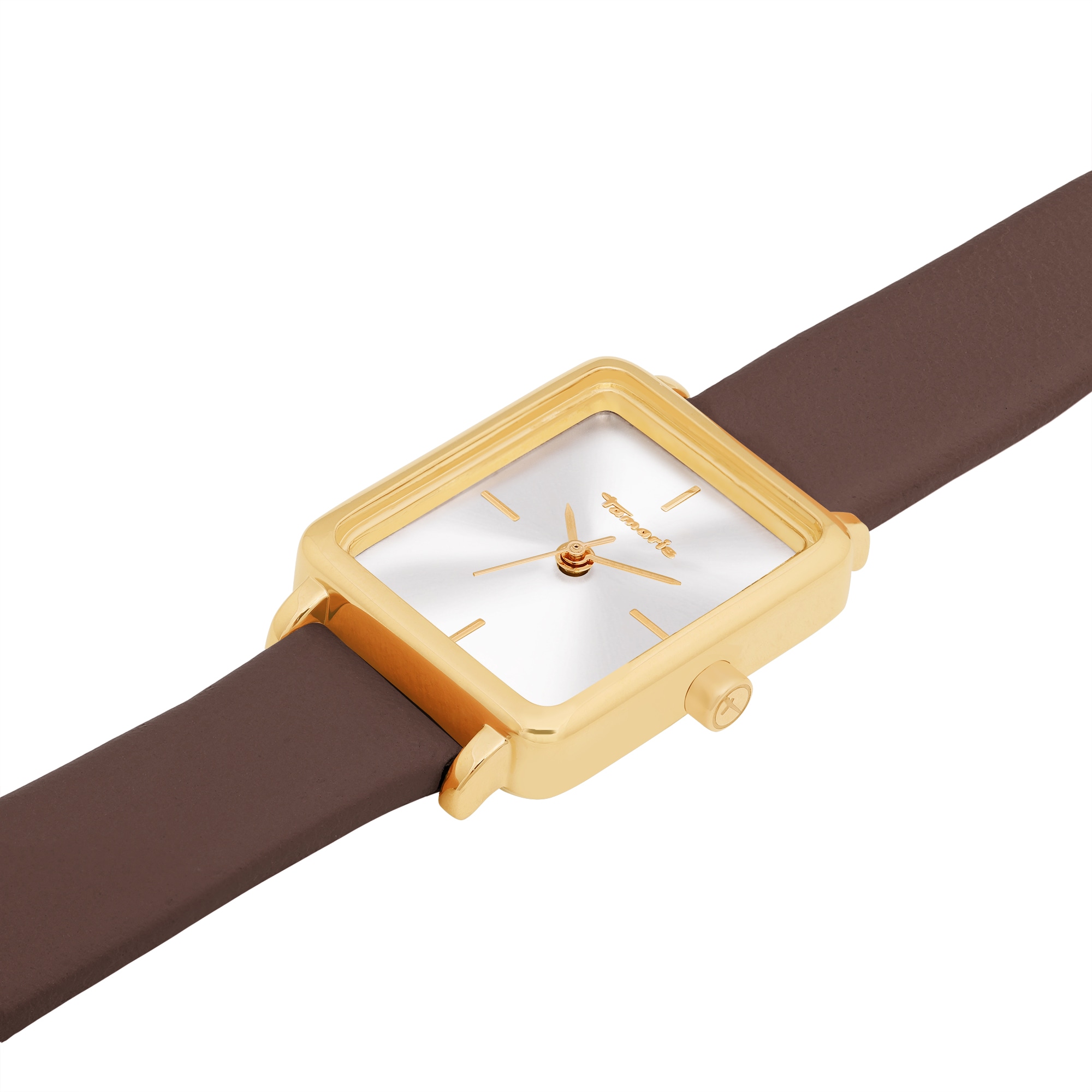 Tamaris Quarzuhr »Tiny Leather« Armbanduhr, Damenuhr, Lederarmband, analog