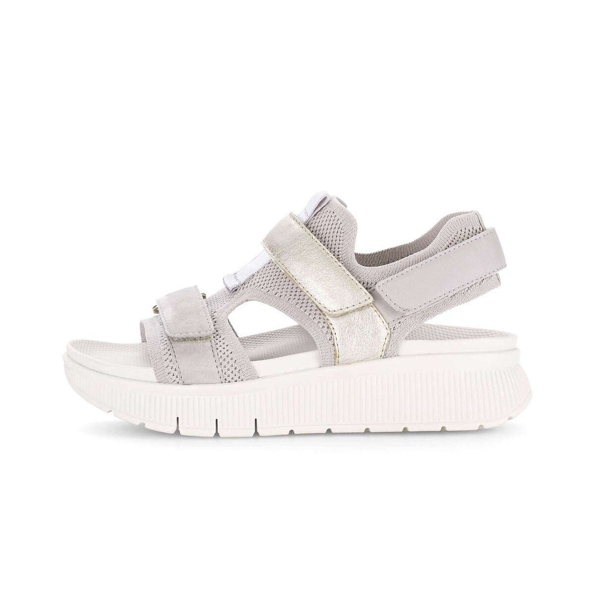 Gabor Riemchensandale »Riemchensandale Materialmix Leder/Lederimitat«