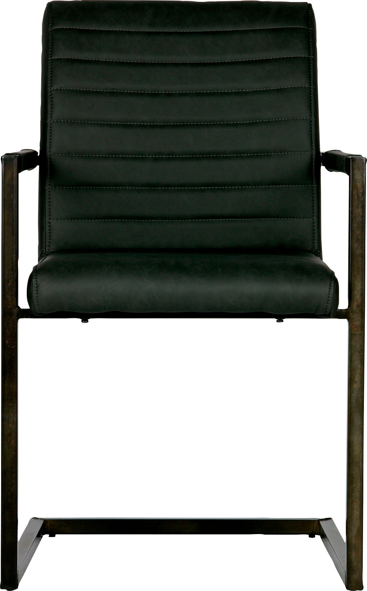 WOOOD Esszimmerstuhl »BASS«, 2 St., Kunstleder, Freischwinger, Breite 54 cm