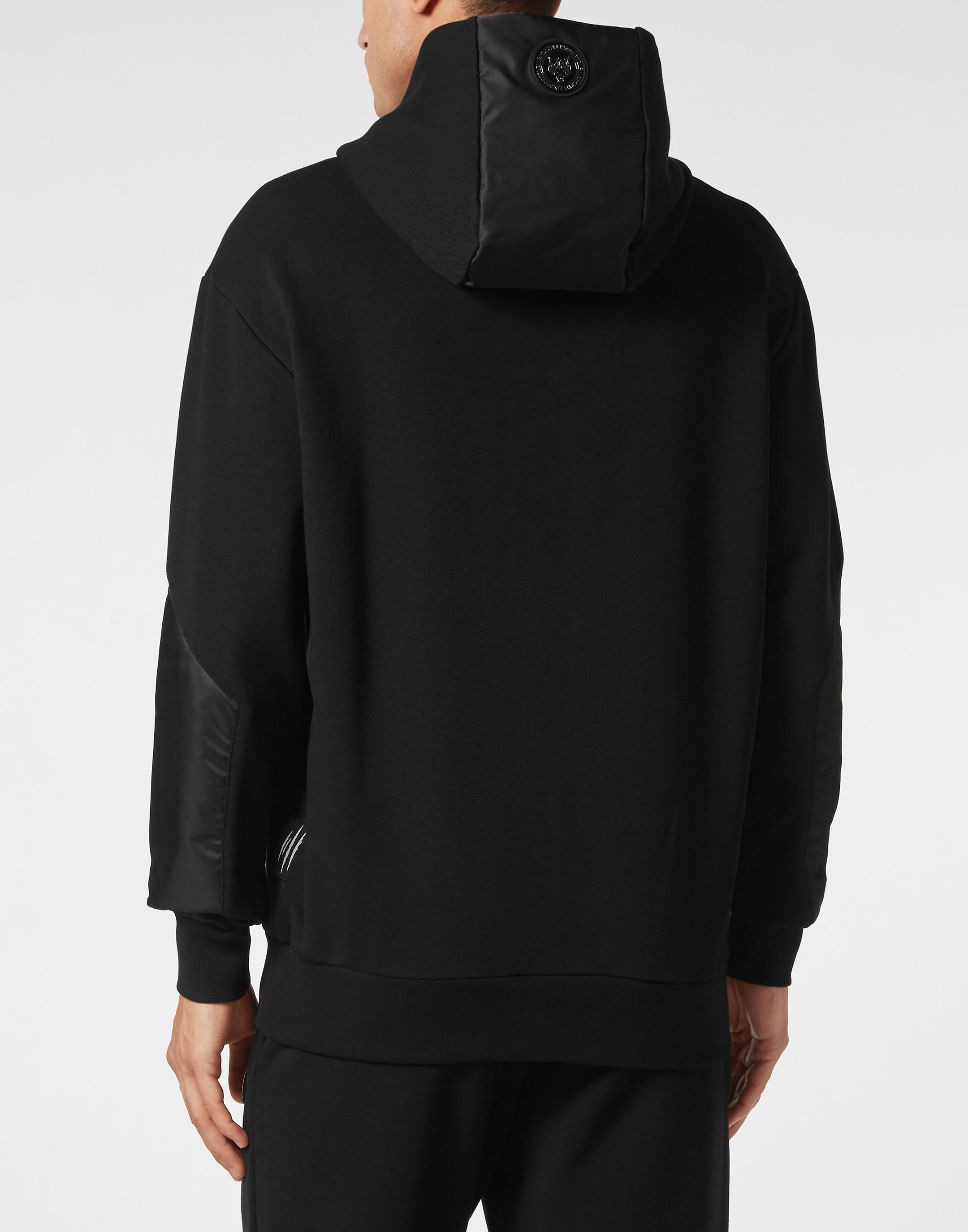 PLEIN SPORT Sweatshirt »Hoodie Sweatshirt Silver Brush«
