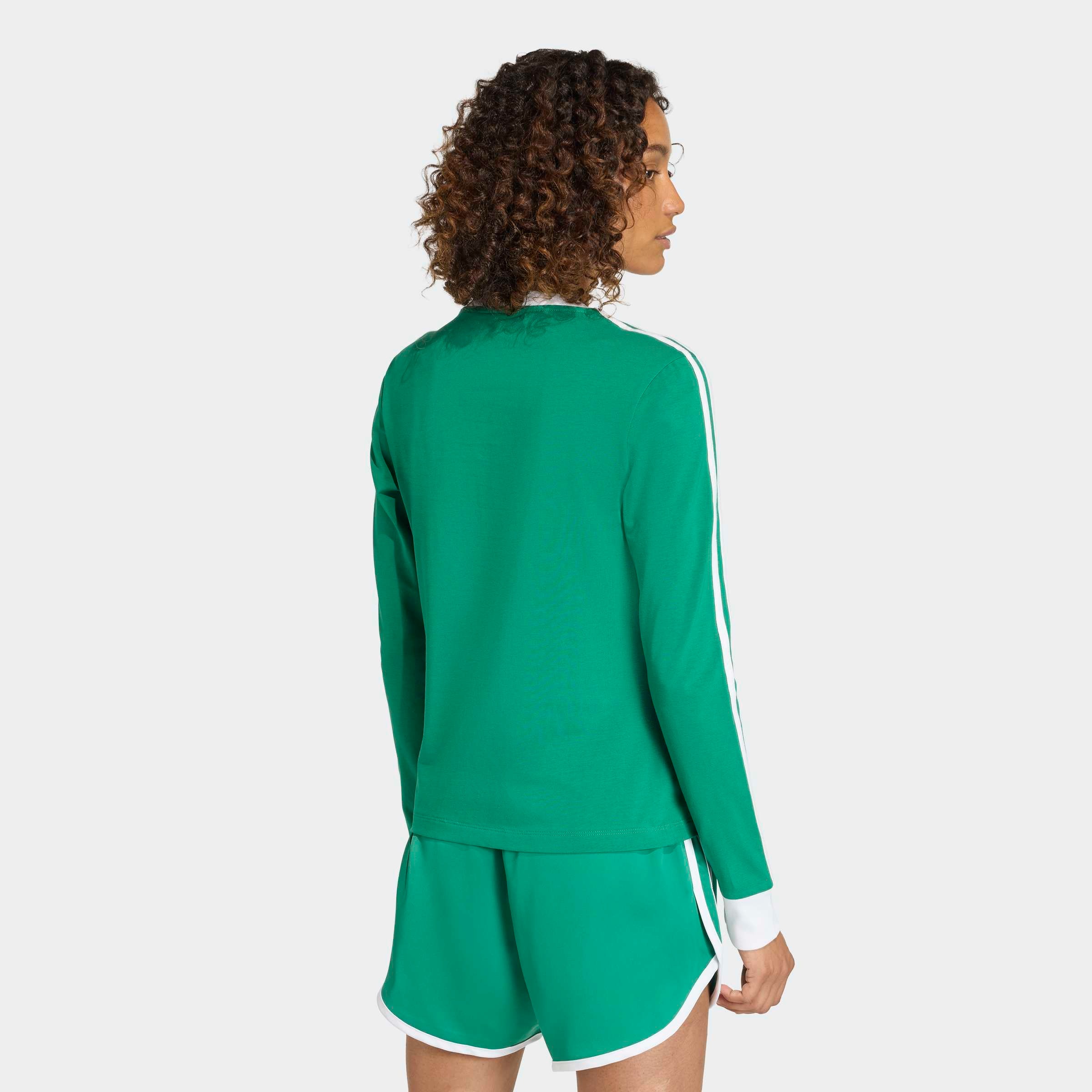 adidas Originals Langarmshirt "3-STREIFEN LANGÄRMLIGES, SCHMAL GESCHNITTEN" günstig online kaufen