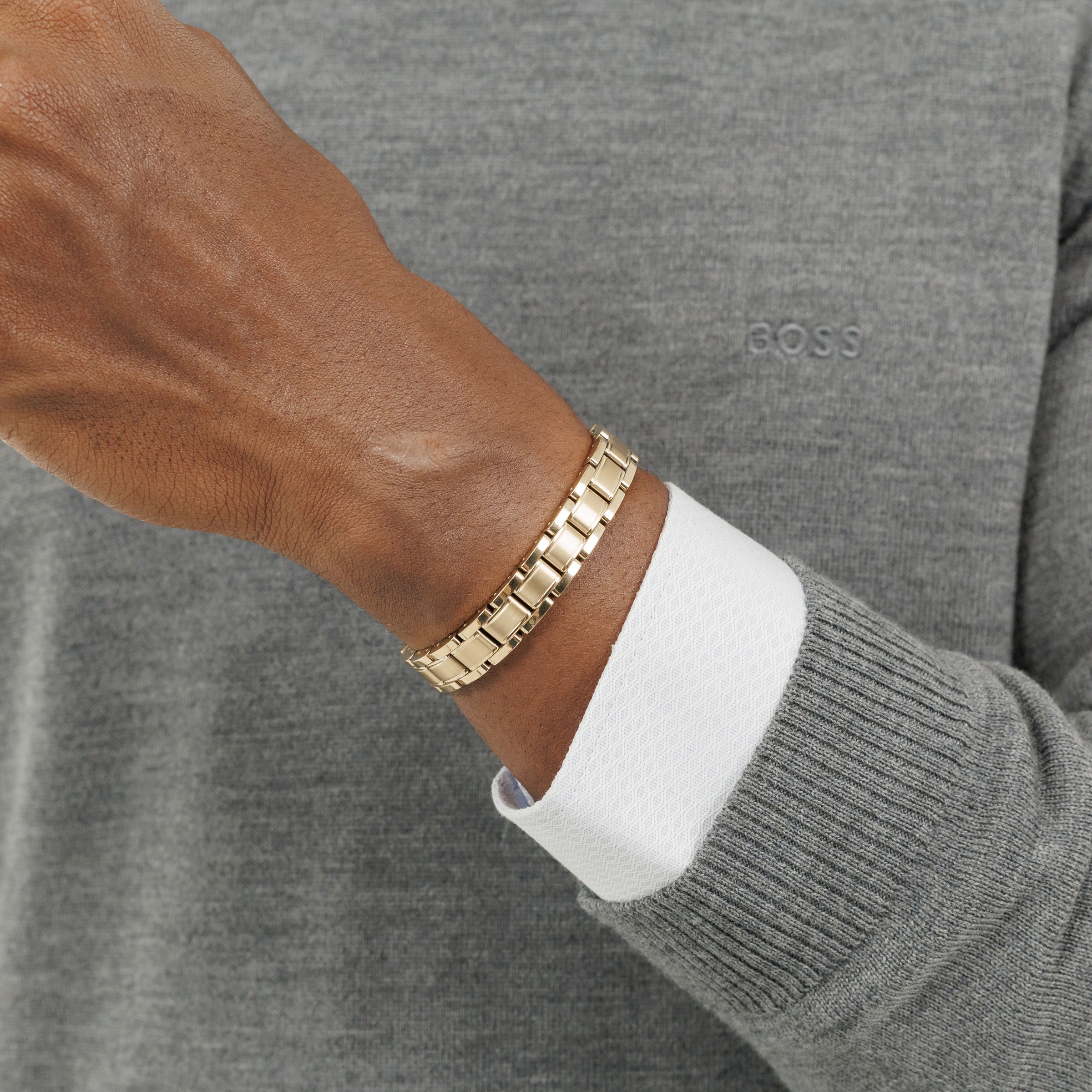 BOSS Armband »METAL LINK ESSENTIAL, 1580711«