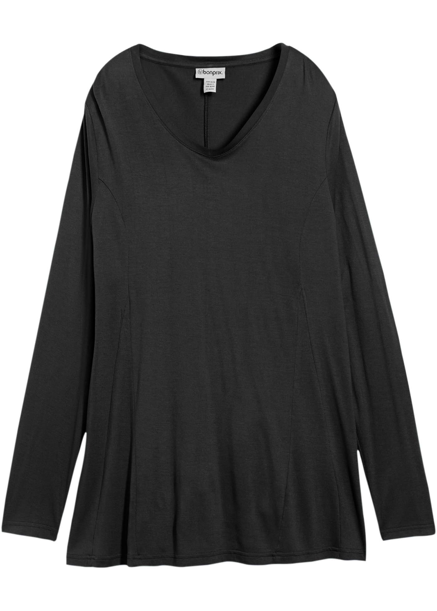 bonprix Langarmshirt Langarm-Shirt aus softer Viskose