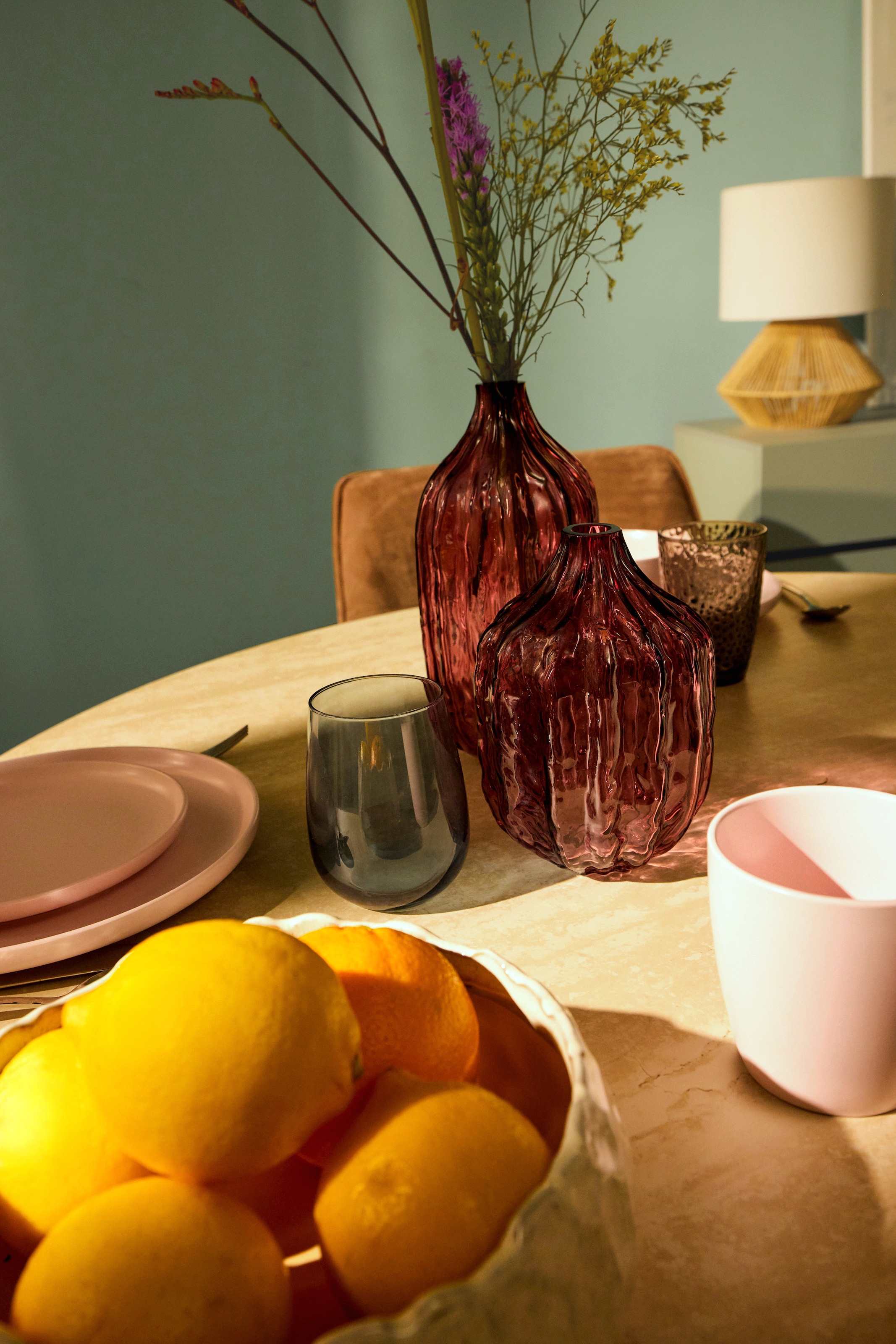 OTTO home Tischvase »Vase« mit schimernder Oberfläche