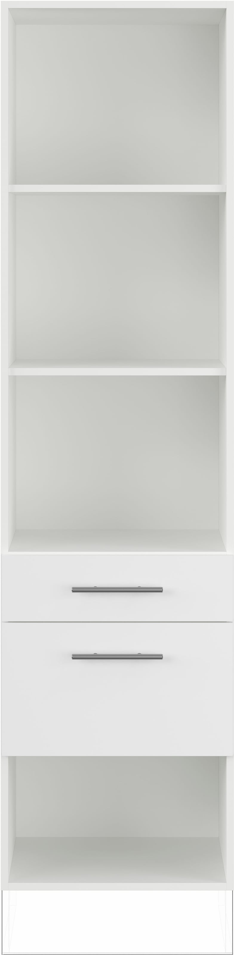 IMPULS KÜCHEN Seitenschrank »"Valencia", Breite/Höhe: 50/190,7 cm, mit Soft-Close«, vormontiert, mit Schubkasten, mit Auszug, mit verstellbaren Fachböden