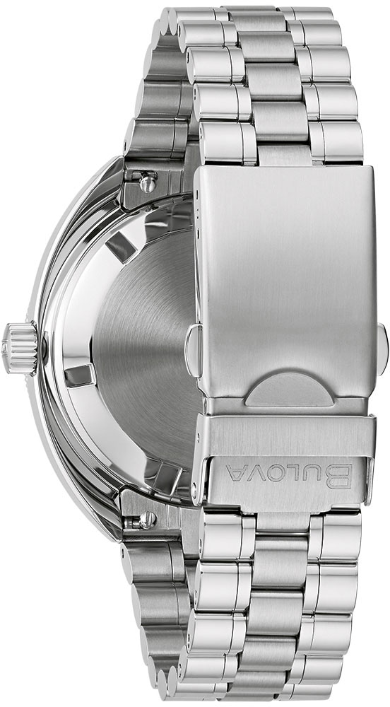 Bulova Automatikuhr »Oceanographer GMT«, Armbanduhr, Herrenuhr, bis 20 bar wasserdicht, Saphirglas