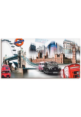 Artland Paveikslas »London Skyline Collage IV«...