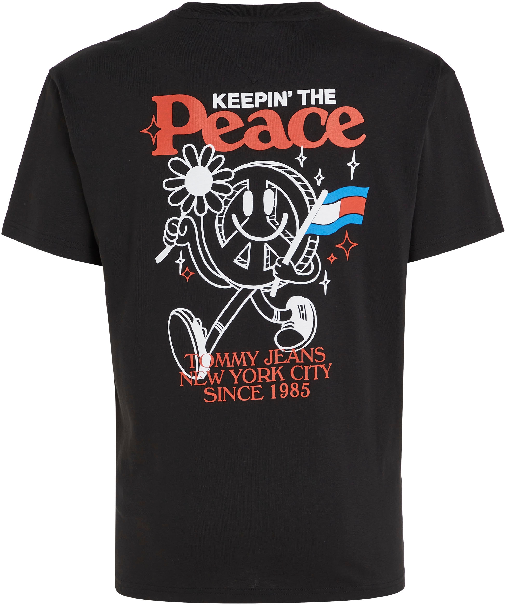 Tommy Jeans T-Shirt »TJM HOMEGROWN SMILEY TEE«, mit großem Print auf dem  Rücken ▷ für | BAUR