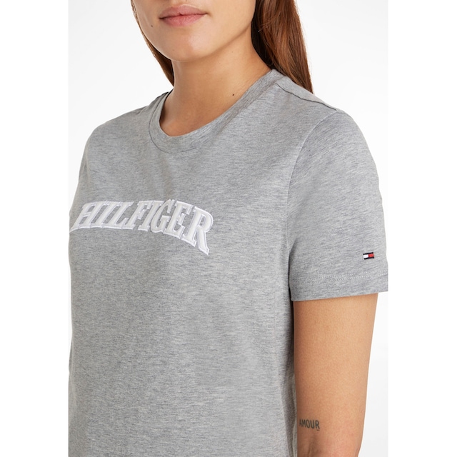 Tommy Hilfiger T-Shirt »REG TONAL HILFIGER C-NK SS«, mit Tommy Hilfiger  Markenlabel online bestellen | BAUR