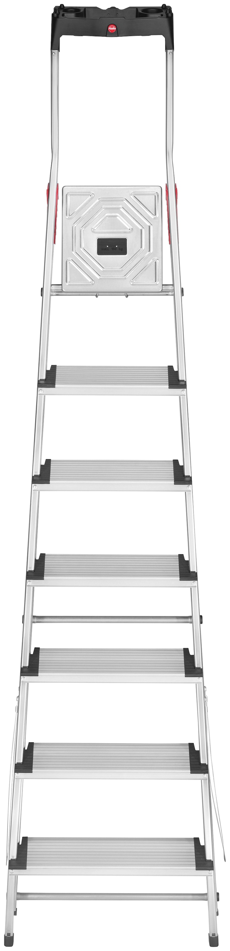 Hailo Stehleiter »L80 ComfortLine«, Alu-Sicherheits-Stehleiter 7 Stufen
