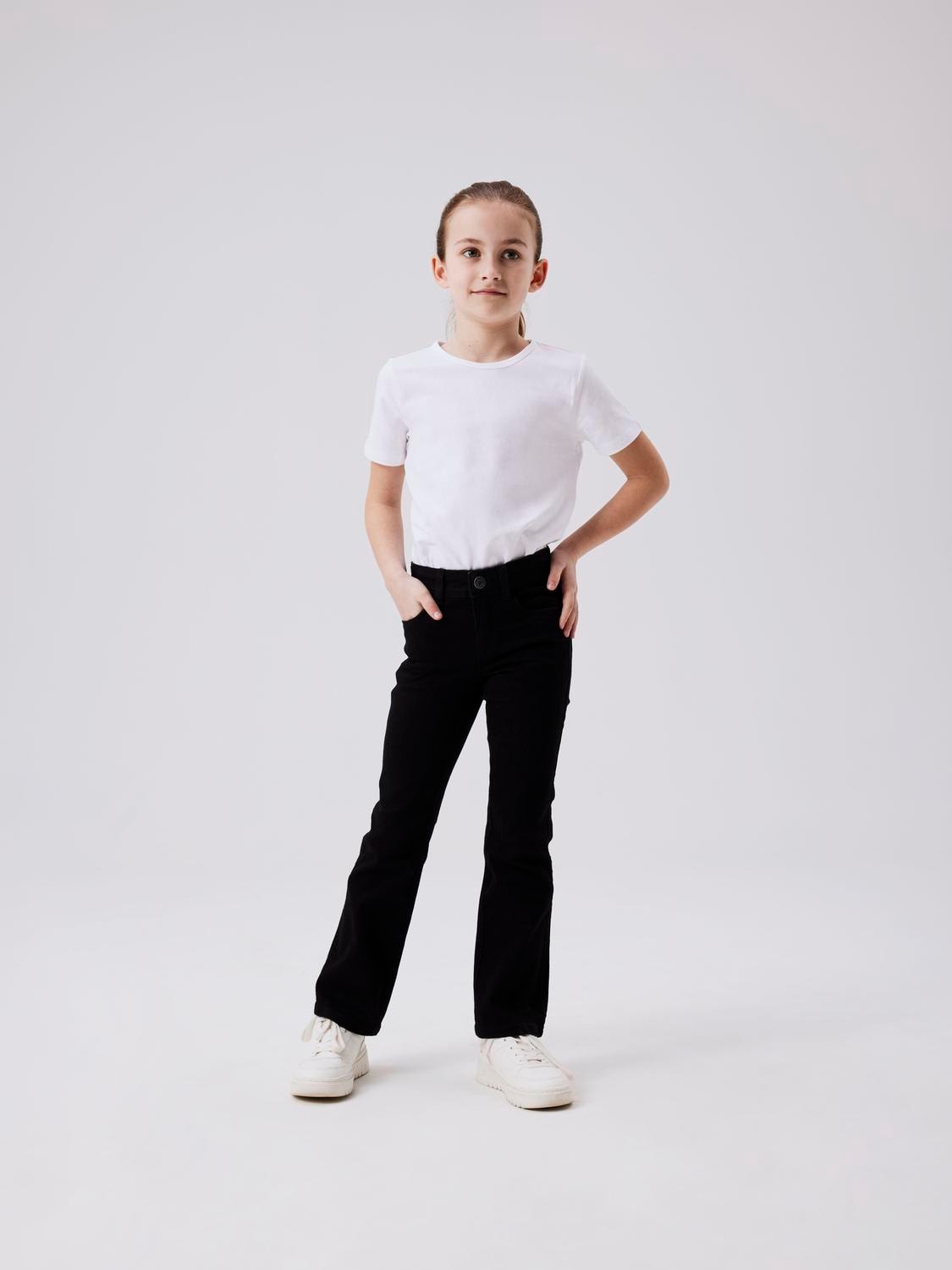 Name It "NKFPOLLY SKINNY BOOT JEANS 1142-AU NOOS" mit Stretch