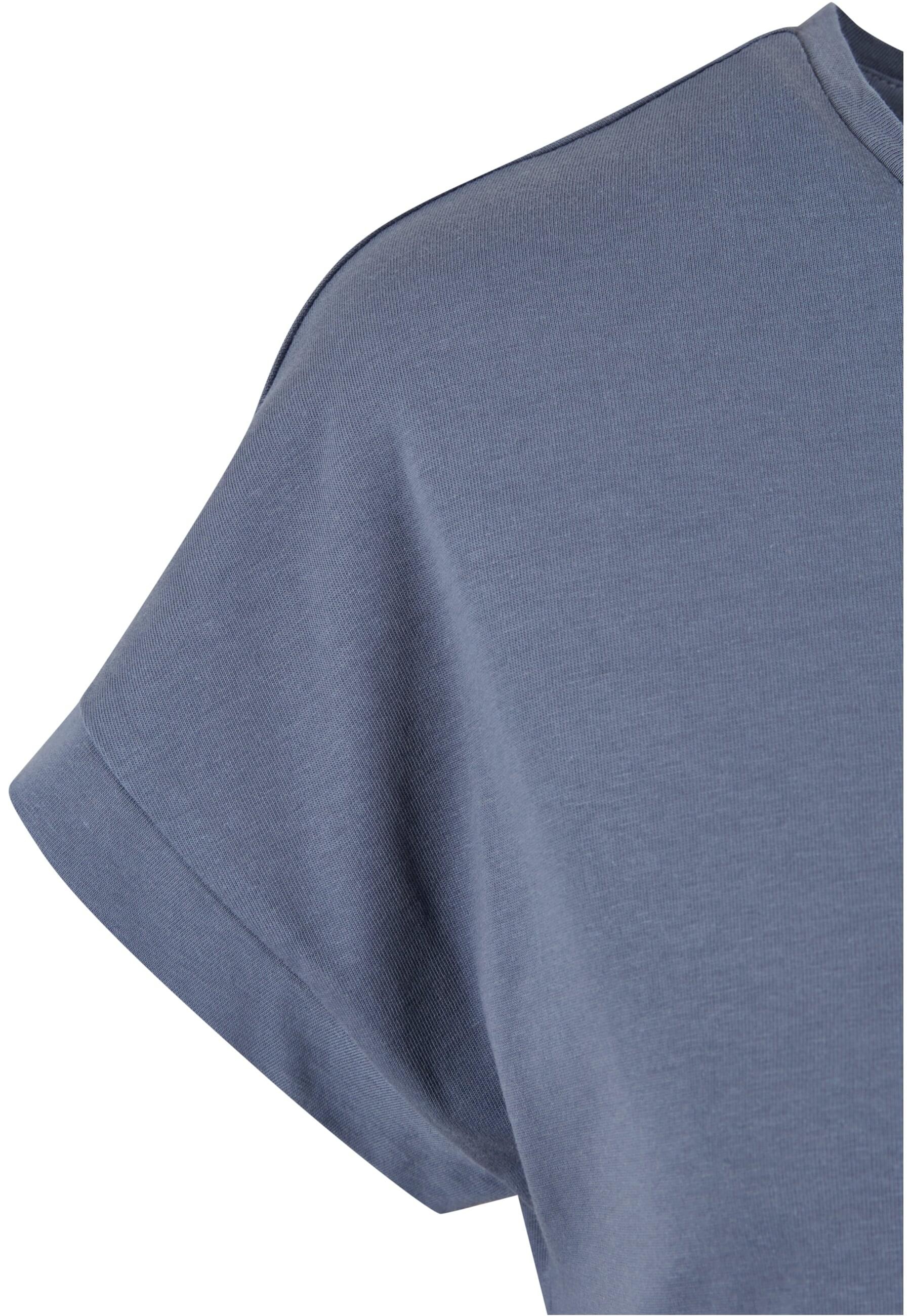 URBAN CLASSICS Shirtkleid »Urban Classics Damen Ladies Organic Empire Valance Tee Dress«, (1 tlg.)
