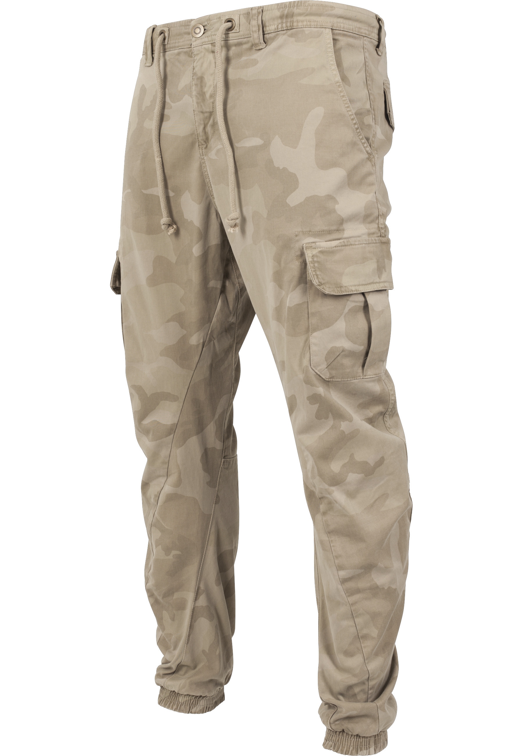 URBAN CLASSICS Cargohose »Urban Classics Herren Camo Cargo Jogging Pants«