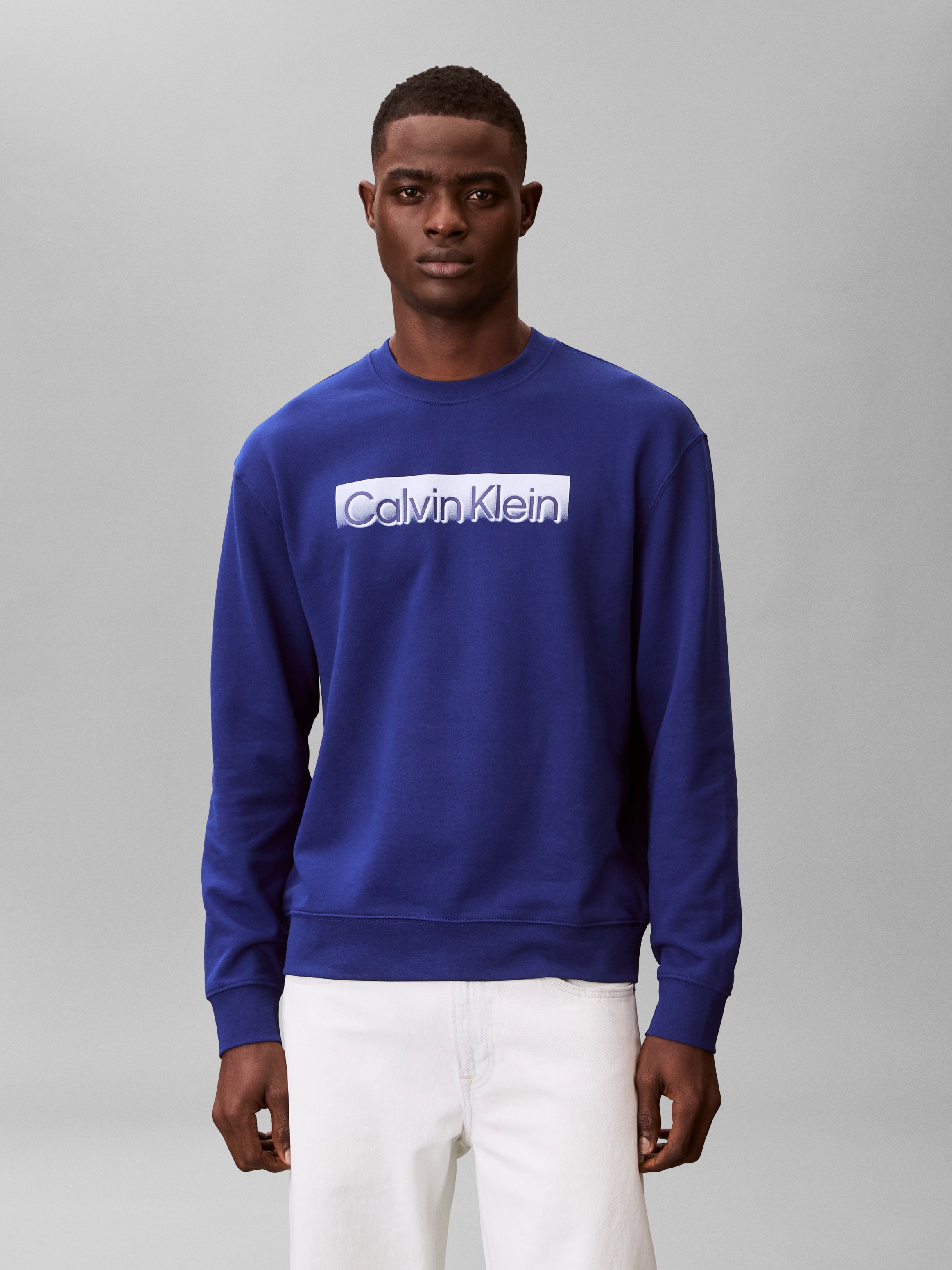 Calvin Klein Sweatshirt "EU SPORTSWEAR GRAPHIC CREWNECK", Regular fit mit Logodruck