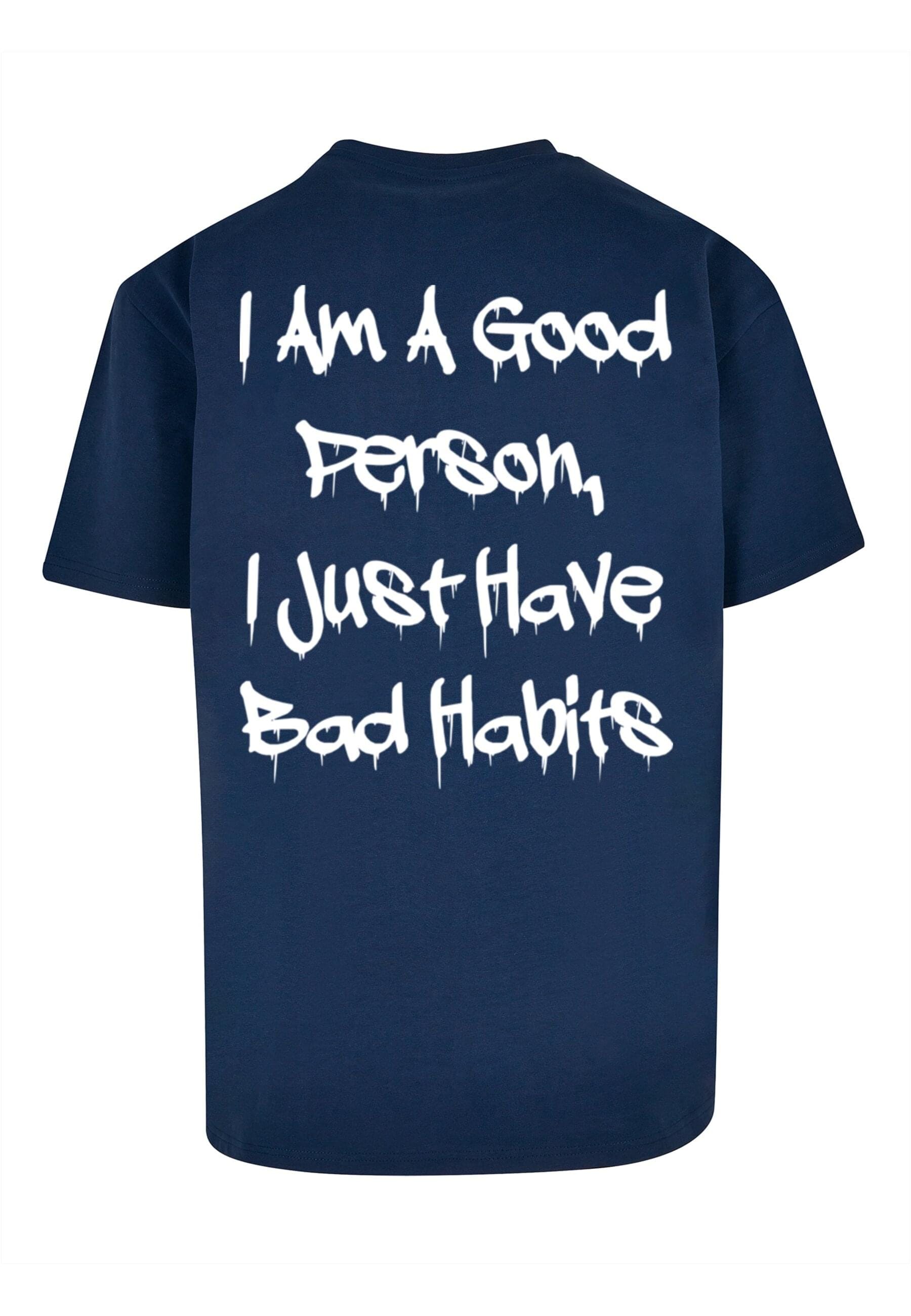 Merchcode T-Shirt "Merchcode Herren Bad Habits Heavy Oversize Tee" günstig online kaufen