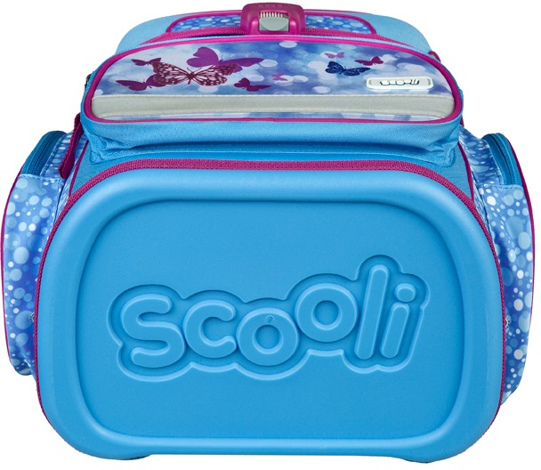 Scooli Schulranzen »EasyFit, Fly & Sparkle«, Reflektoren