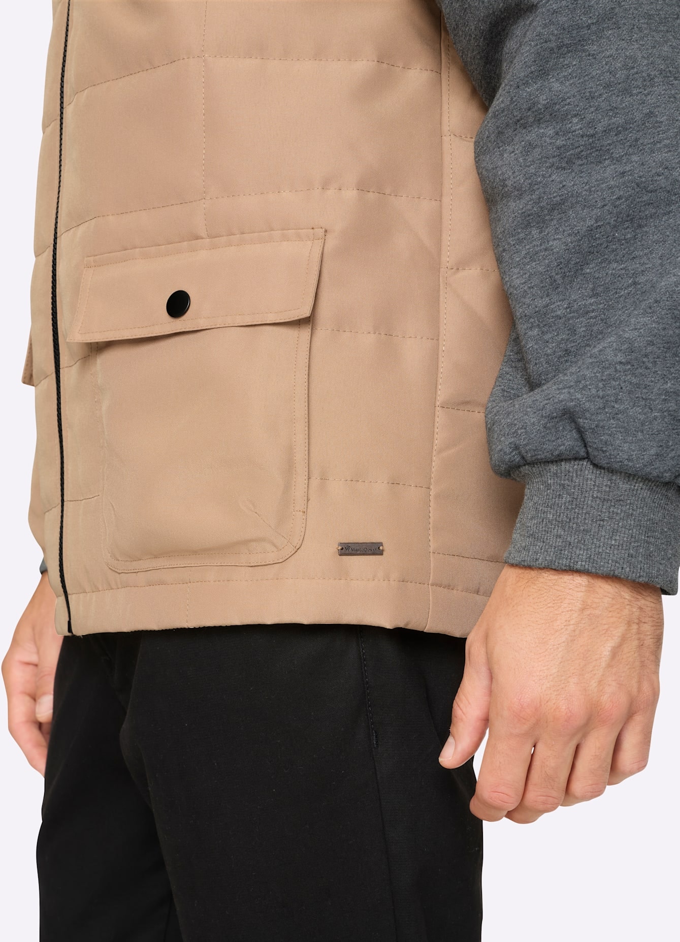 Marco Donati Blouson mit Kapuze