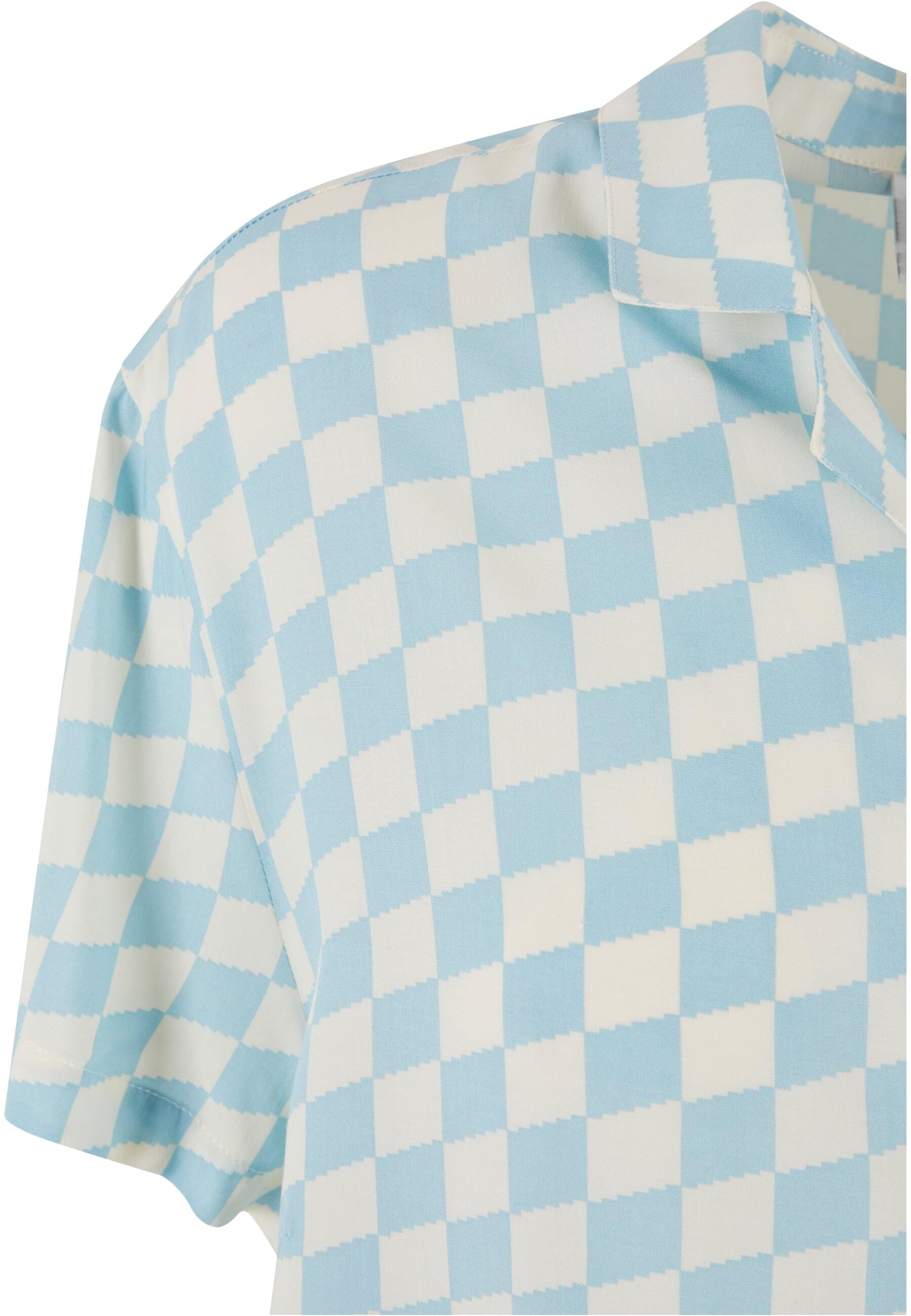 URBAN CLASSICS T-Shirt »Urban Classics Damen Ladies Resort Shirt«, (1 tlg.)