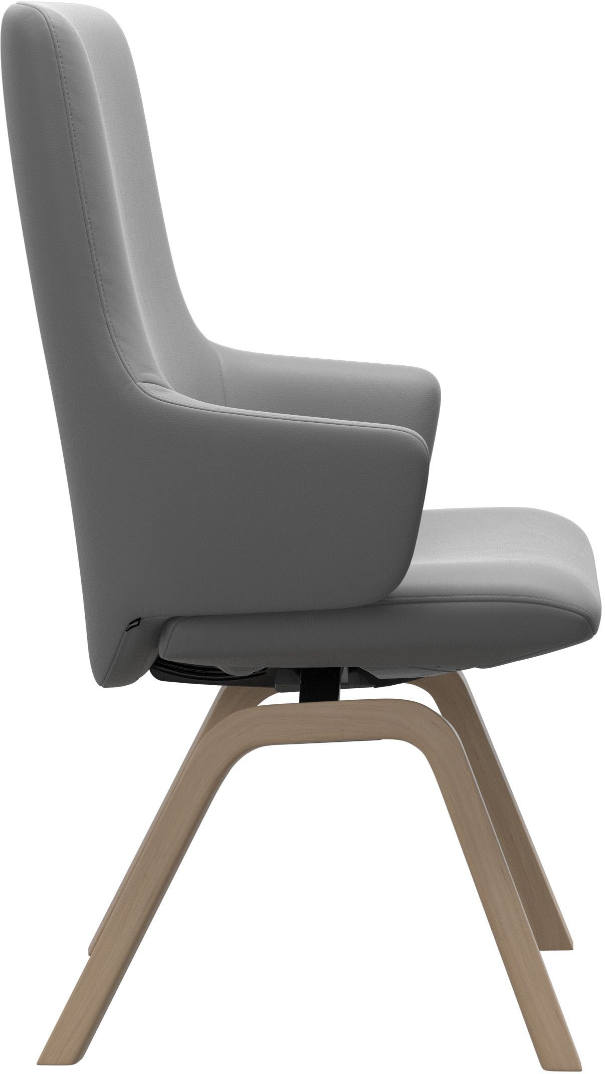 Stressless® Polsterstuhl »Laurel«, Leder BATICK, High Back mit Armlehne, Größe L, mit schräggestellten Beinen