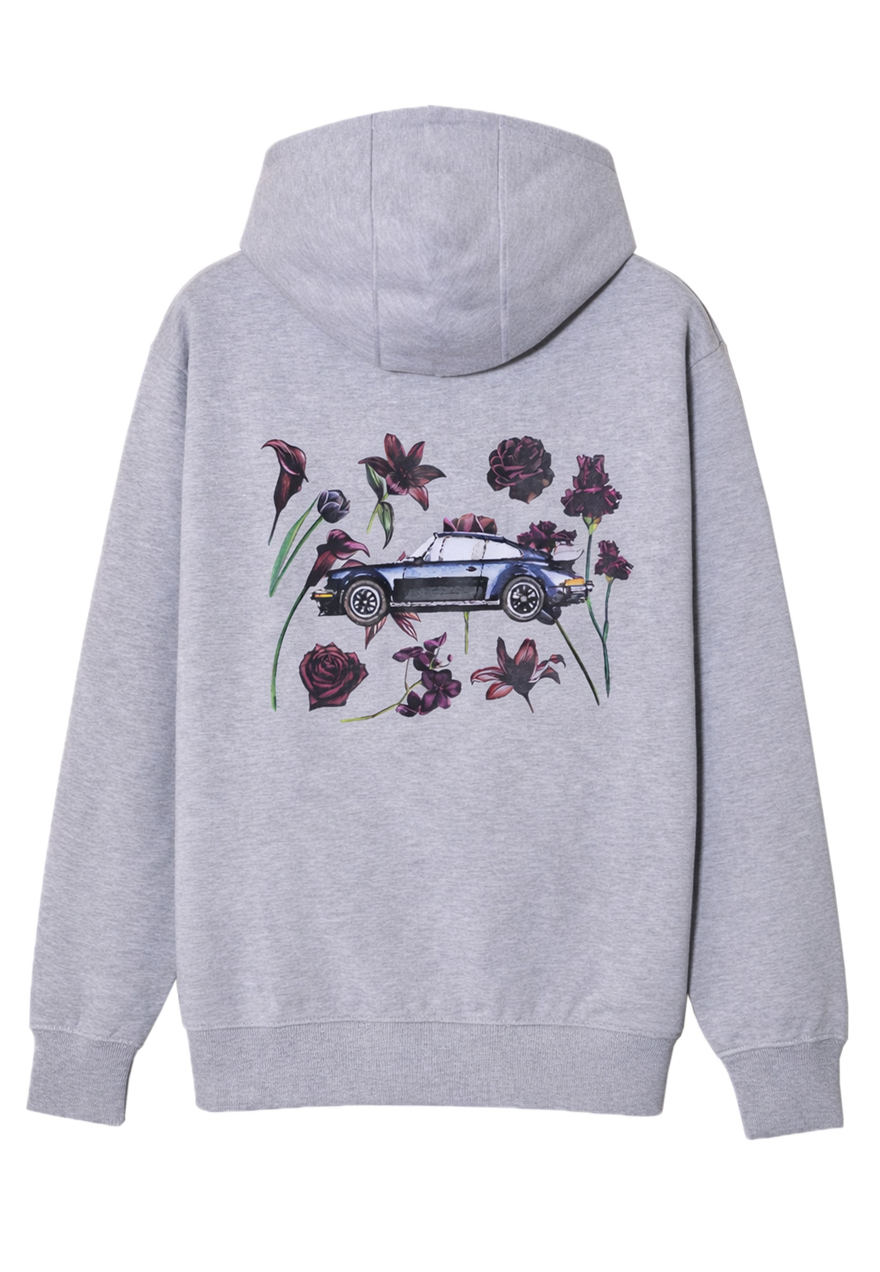 Pas De Monaco Rundhalspullover »Pas De Monaco WILDFLOWER HOODY« 1