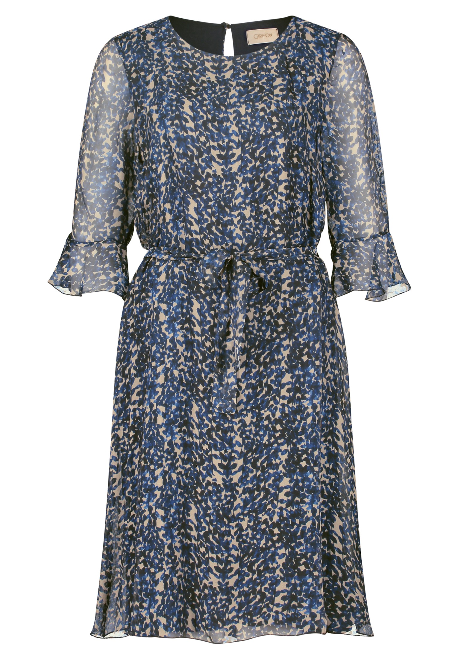 Cartoon Sommerkleid "Cartoon Damen Sommerkleid mit 3/4 Arm", Material günstig online kaufen