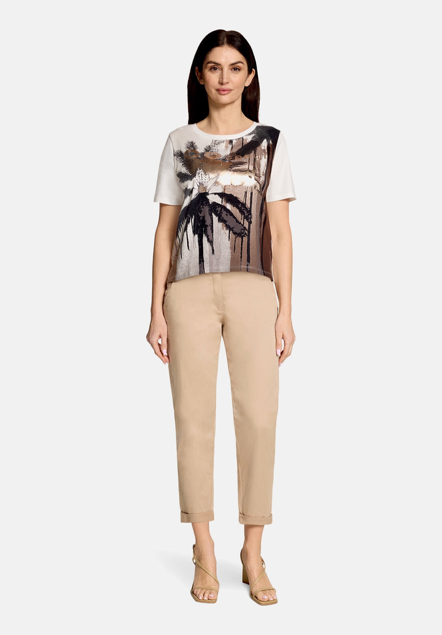 Betty Barclay Kurzarmshirt "Damen mit Aufdruck" 1 tlg.