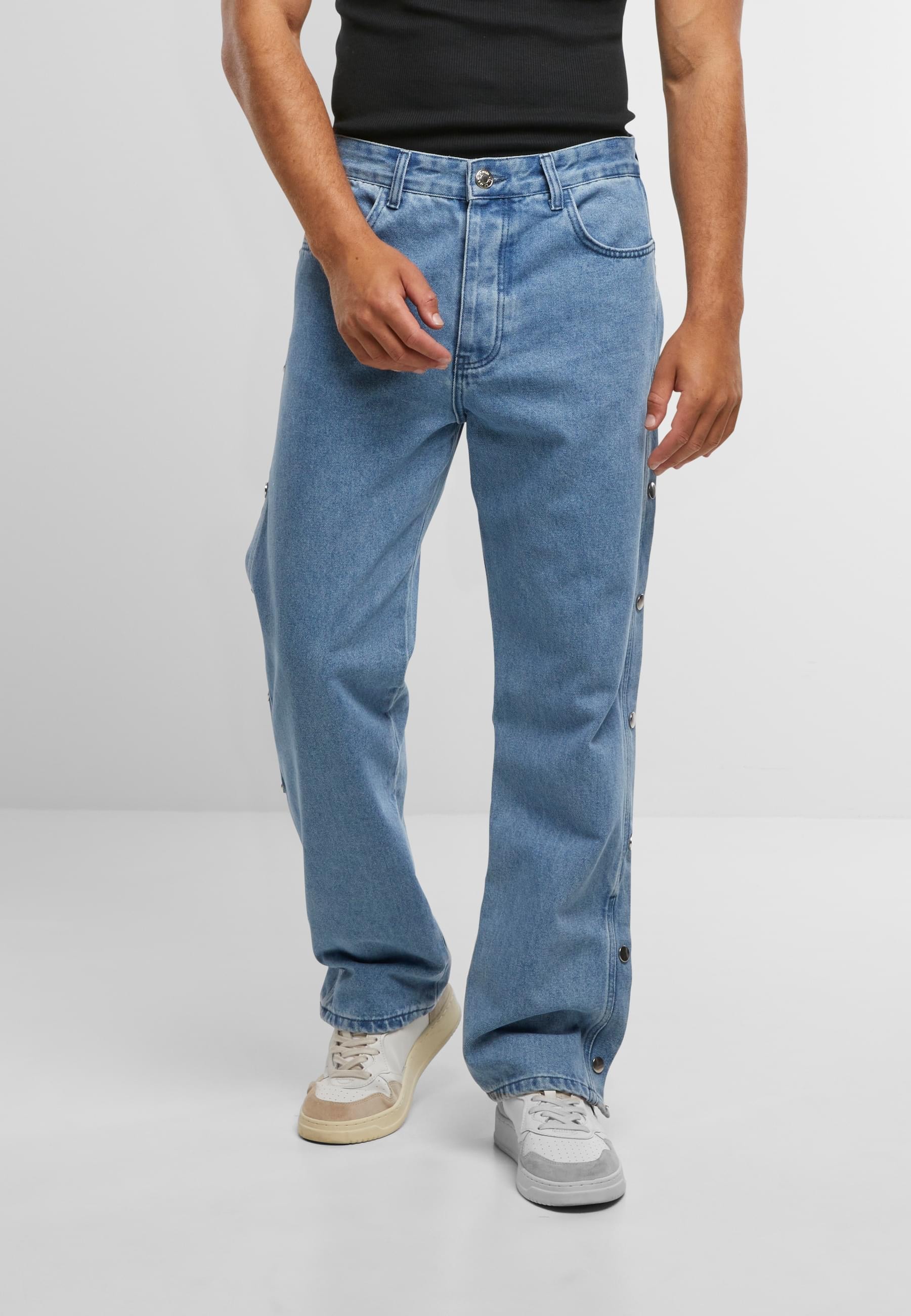 2Y Premium Bequeme Jeans »2Y Premium 2Y Premium Wide Buttons Loose Fit Jeans«
