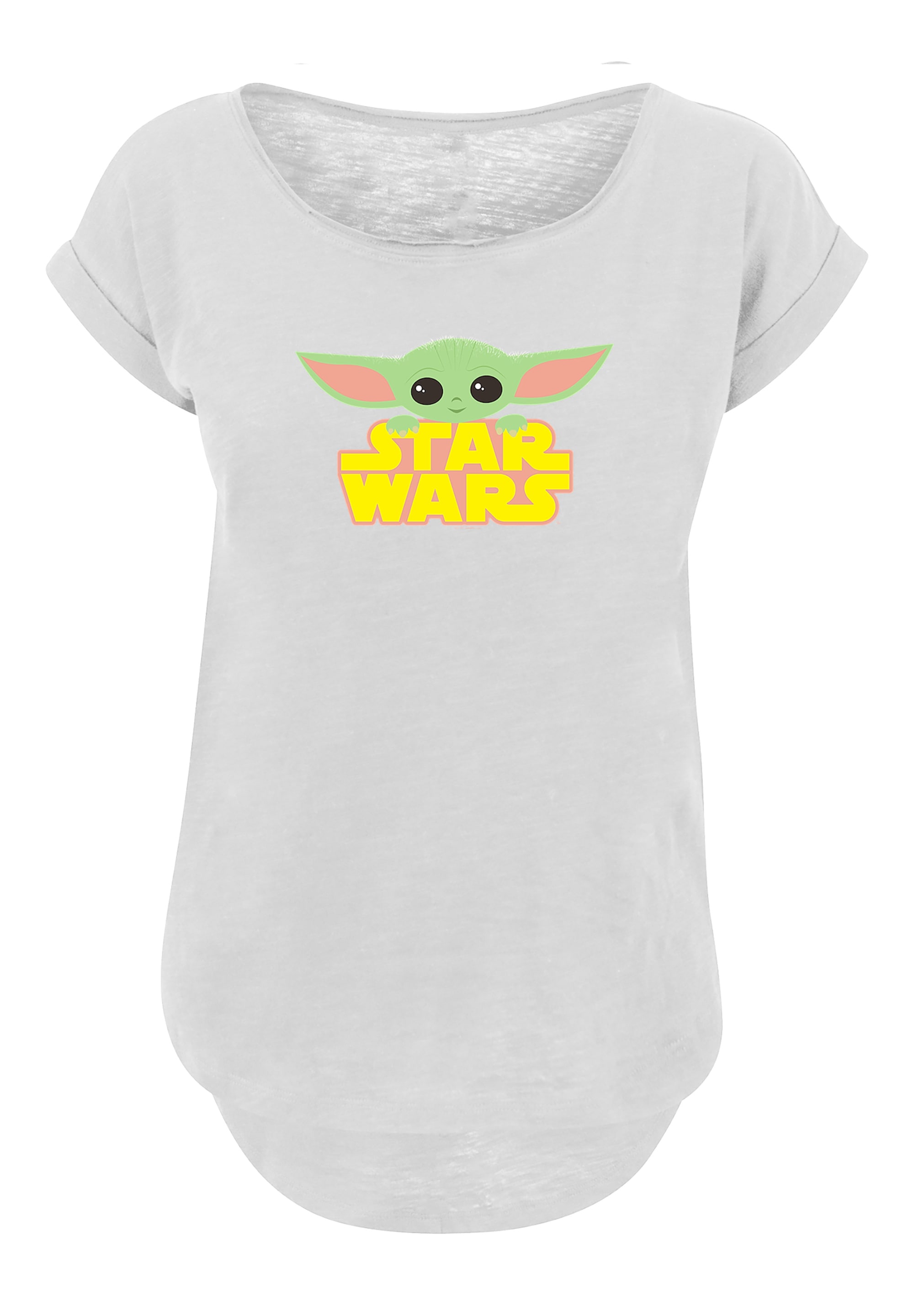 F4NT4STIC T-Shirt »Star Wars The Mandalorian Baby Yoda«, Print