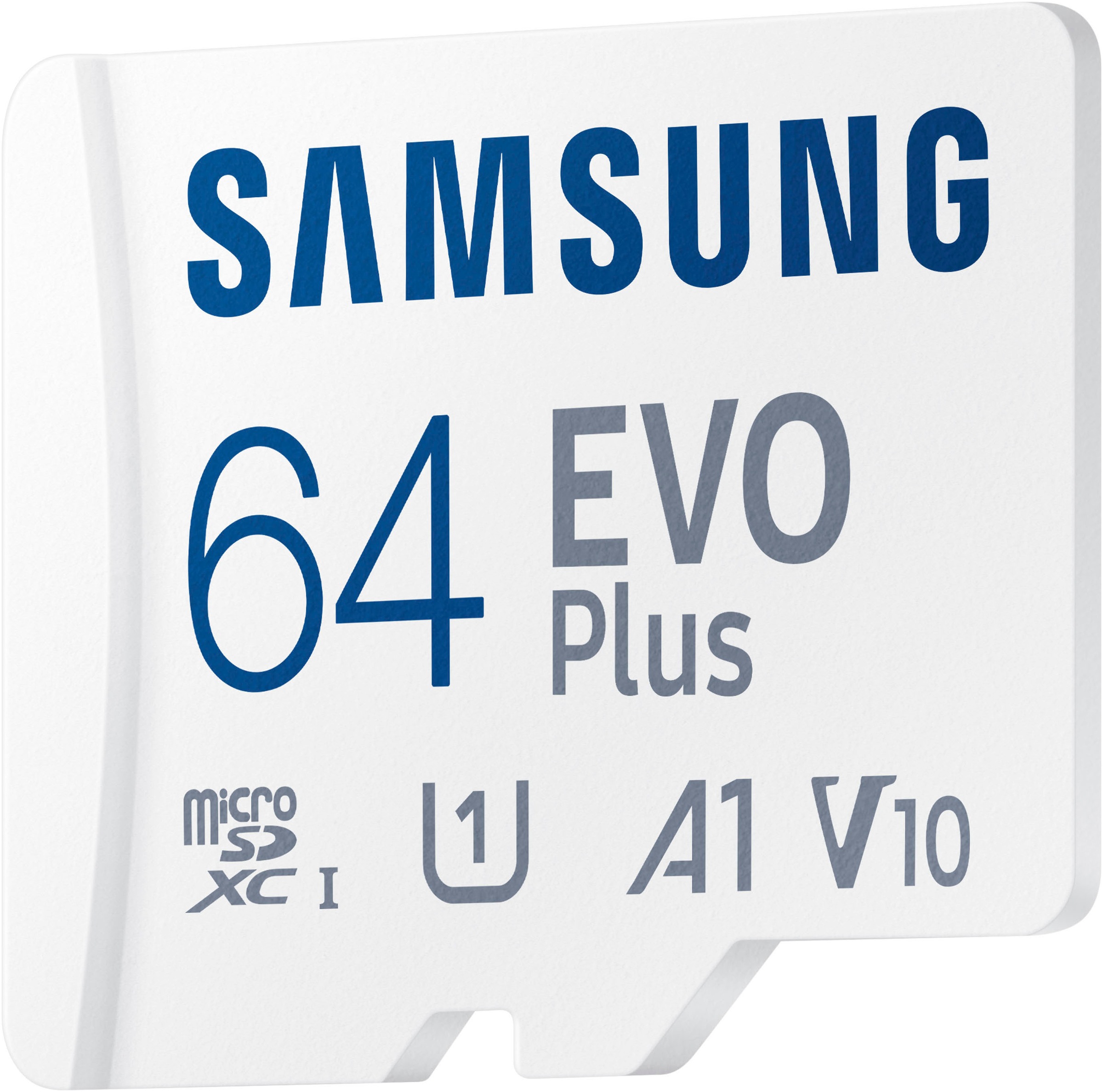 Samsung Speicherkarte »EVO Plus (2024) 128GB inkl. SD-Adapter«, (Video Speed Class 30 (V30)/UHS Speed Class 3 (U3) 160 MB/s Lesegeschwindigkeit)