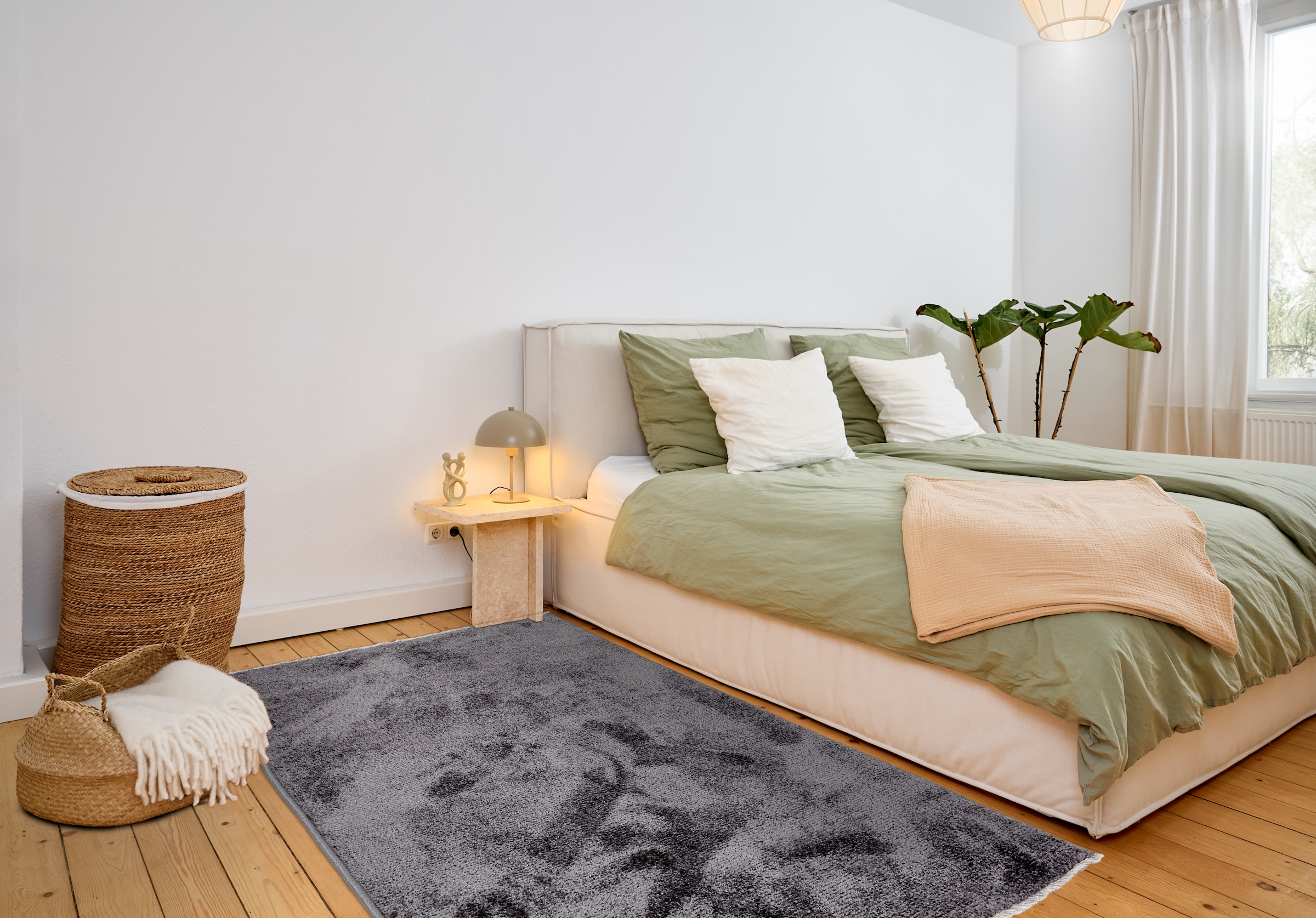 ASTRA Teppich »Stevie 250«, rechteckig, 9 mm Höhe, weicher Kurzflor, gewebt, Wohnzimmer, Schlafzimmer