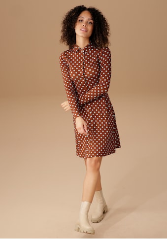 Aniston SELECTED Hemdblusenkleid, mit Knopfleiste - NEUE KOLLEKTION kaufen