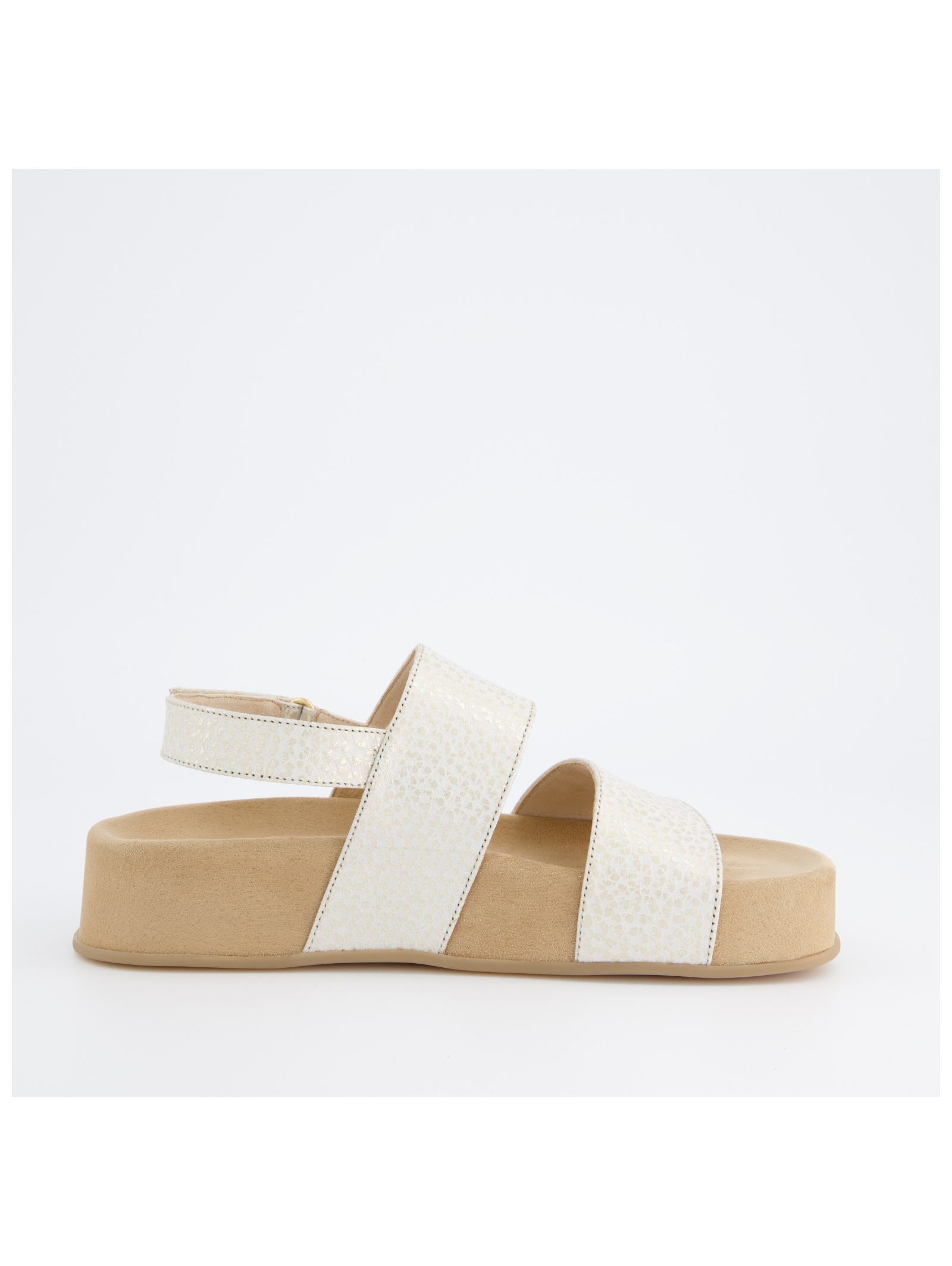 Paul Green Sandalen Leather Sandals Metallic Gold 37 2