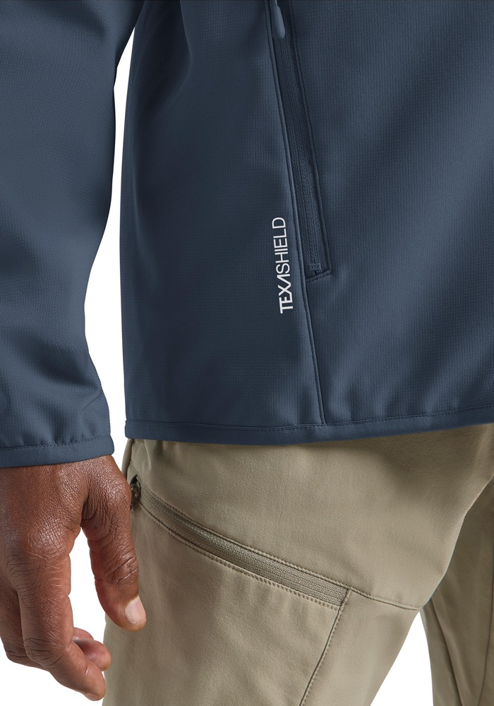 Jack Wolfskin Softshelljacke »BORNBERG HOODY M«, mit Kapuze