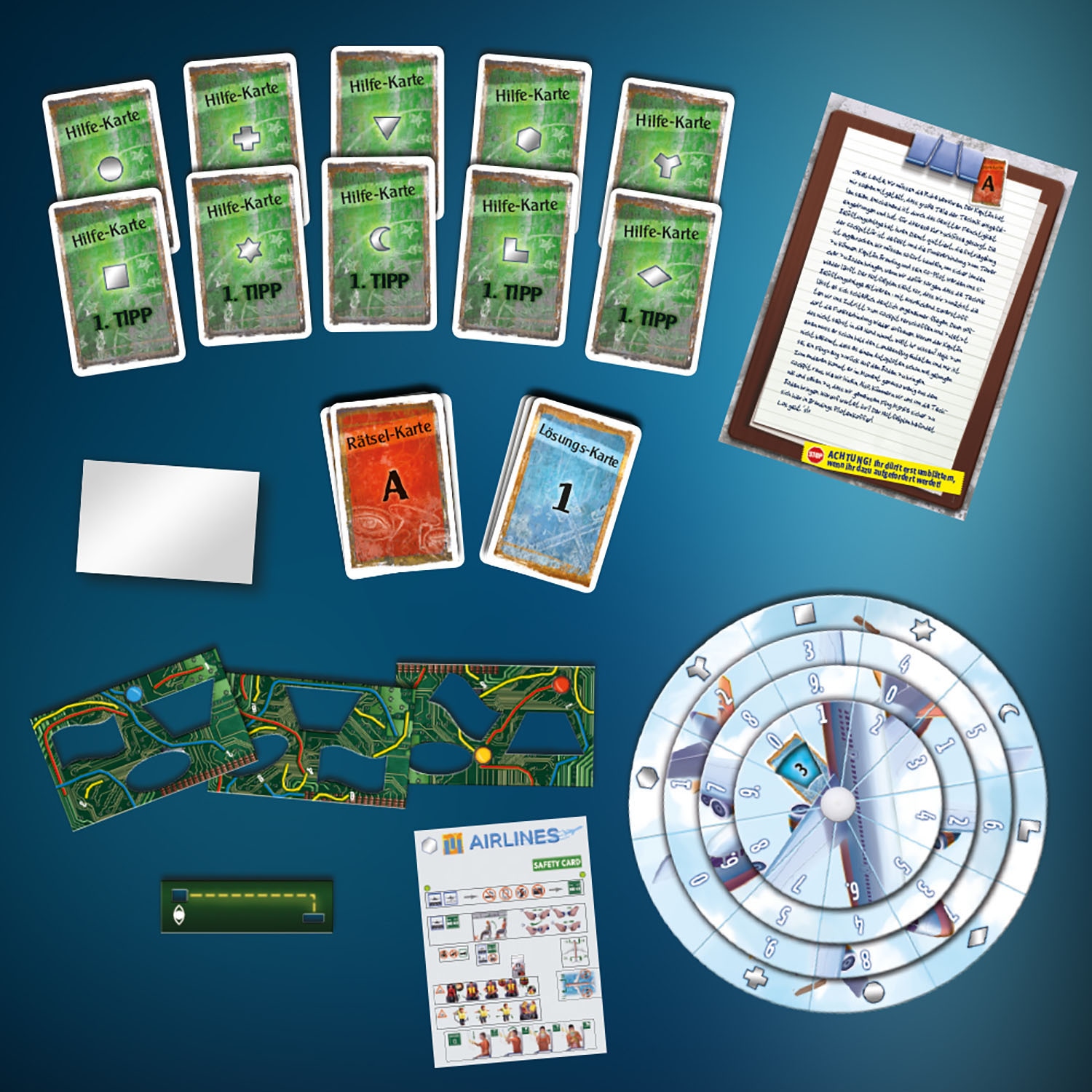 Kosmos Spiel »EXIT, Der Flug ins Ungewisse«, Made in Germany