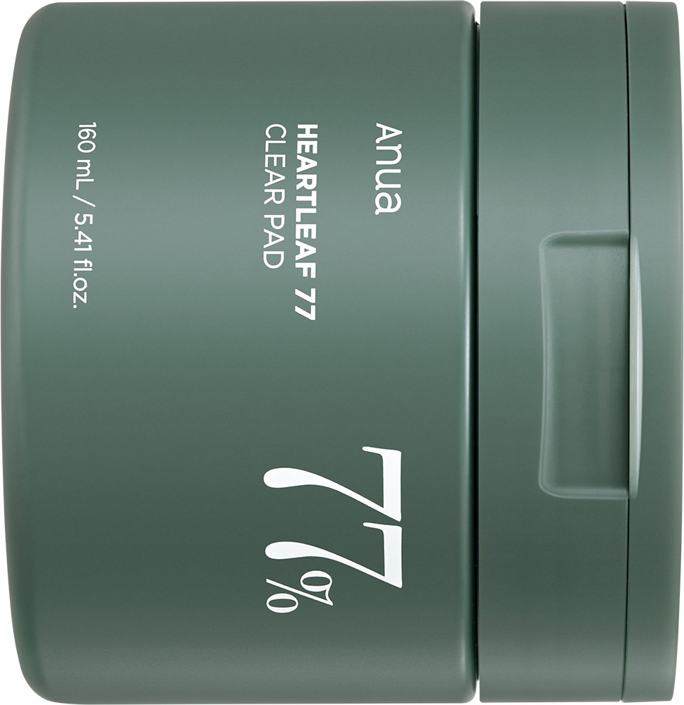 ANUA Toner "HEARTLEAF 77% CLEAR PAD", 116mltransparent, Hautpflegemittel, entzündungshemmende + beruhigende Wirkung